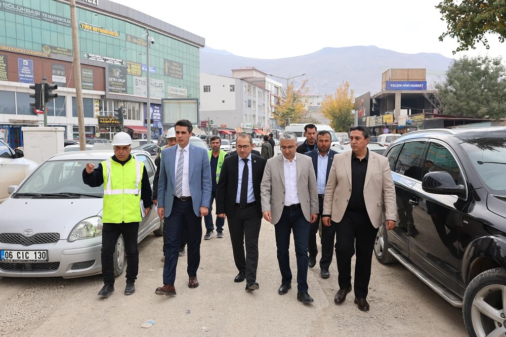 Elbistan’da Ulaşım Çalışmaları Yerinde İncelendi6