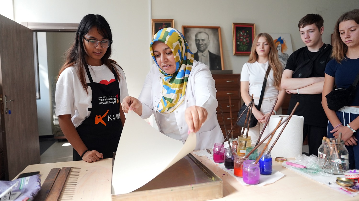 Erasmus Öğrencileri Kamek’te Geleneksel Sanatlarla Tanıştı (2)