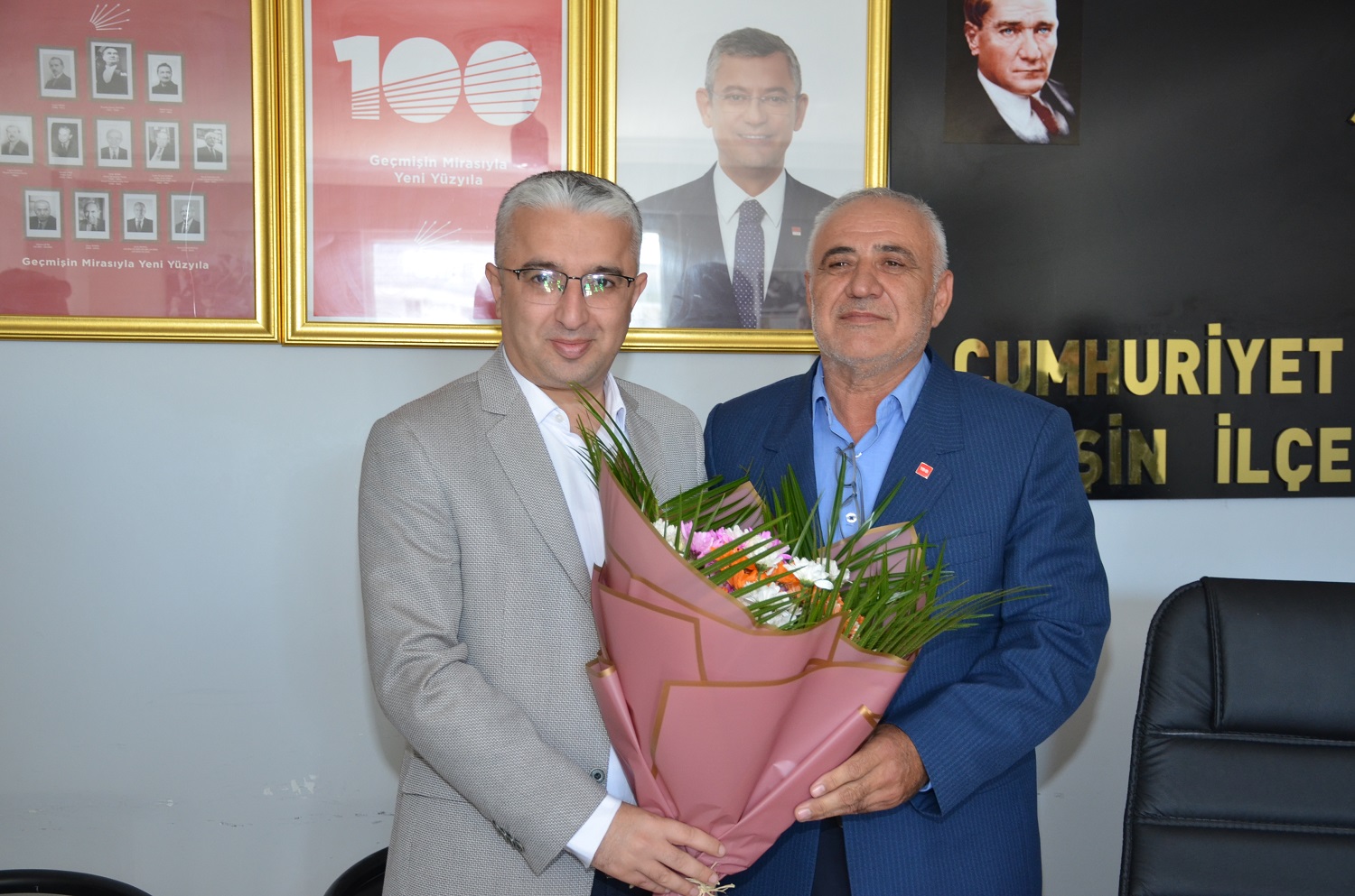 Erkan Gürbüz’den Chp Afşin İlçe Yönetimine Hayırlı Olsun Ziyareti (1)