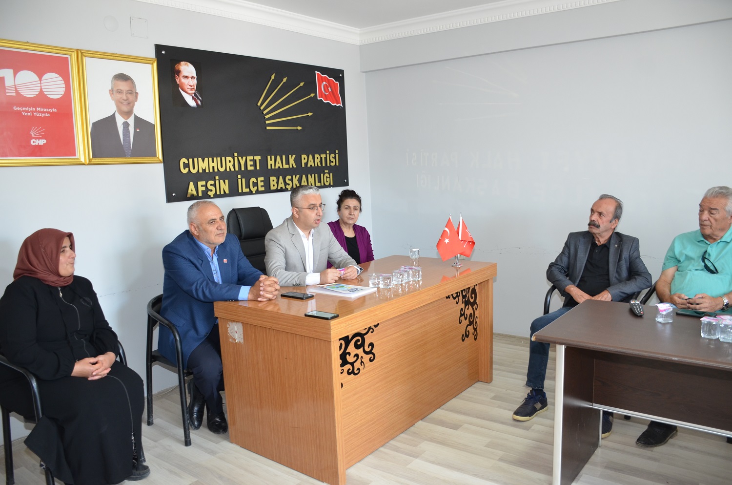 Erkan Gürbüz’den Chp Afşin İlçe Yönetimine Hayırlı Olsun Ziyareti (6)