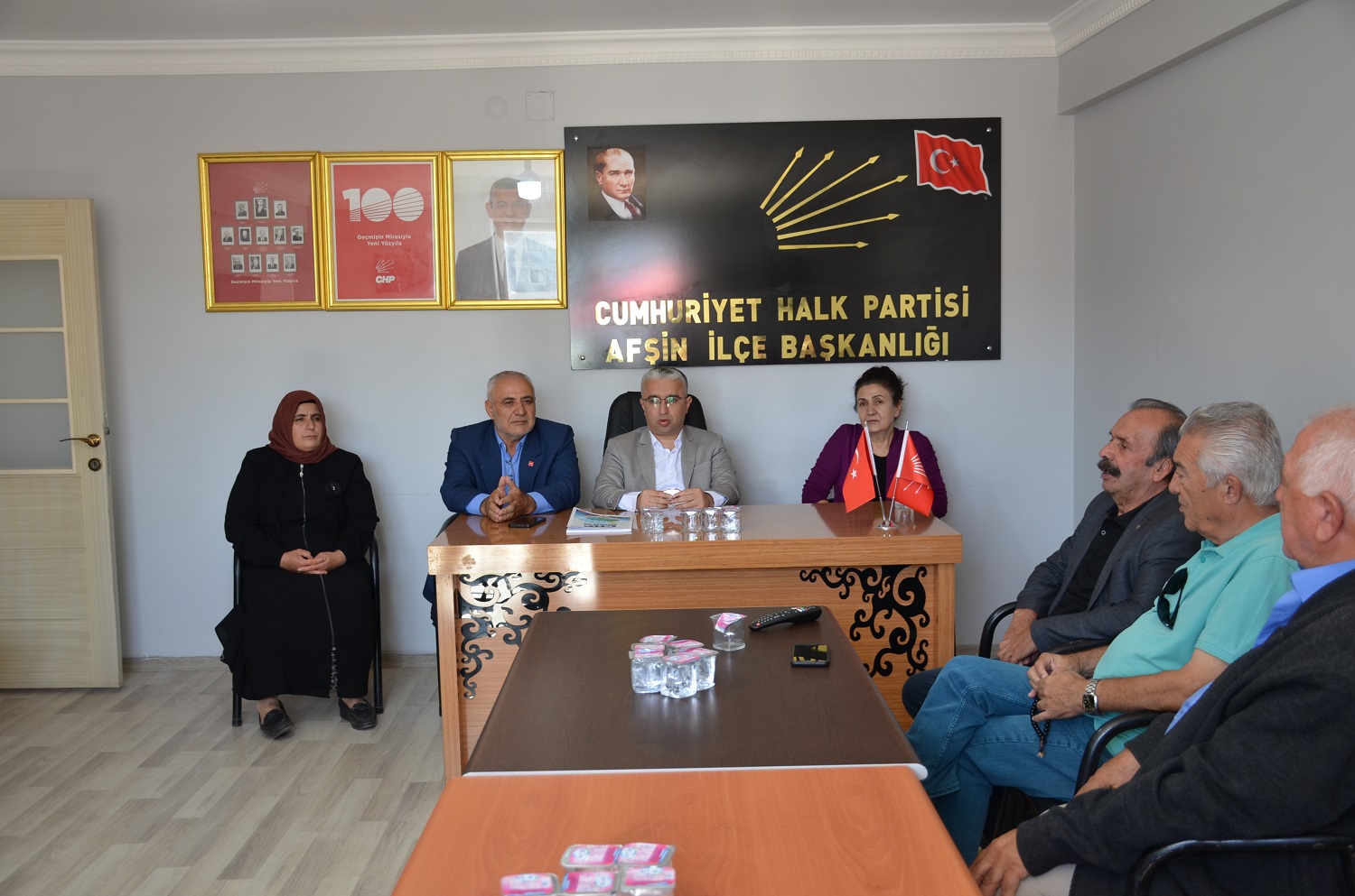 Erkan Gürbüz’den Chp Afşin İlçe Yönetimine Hayırlı Olsun Ziyareti (7)