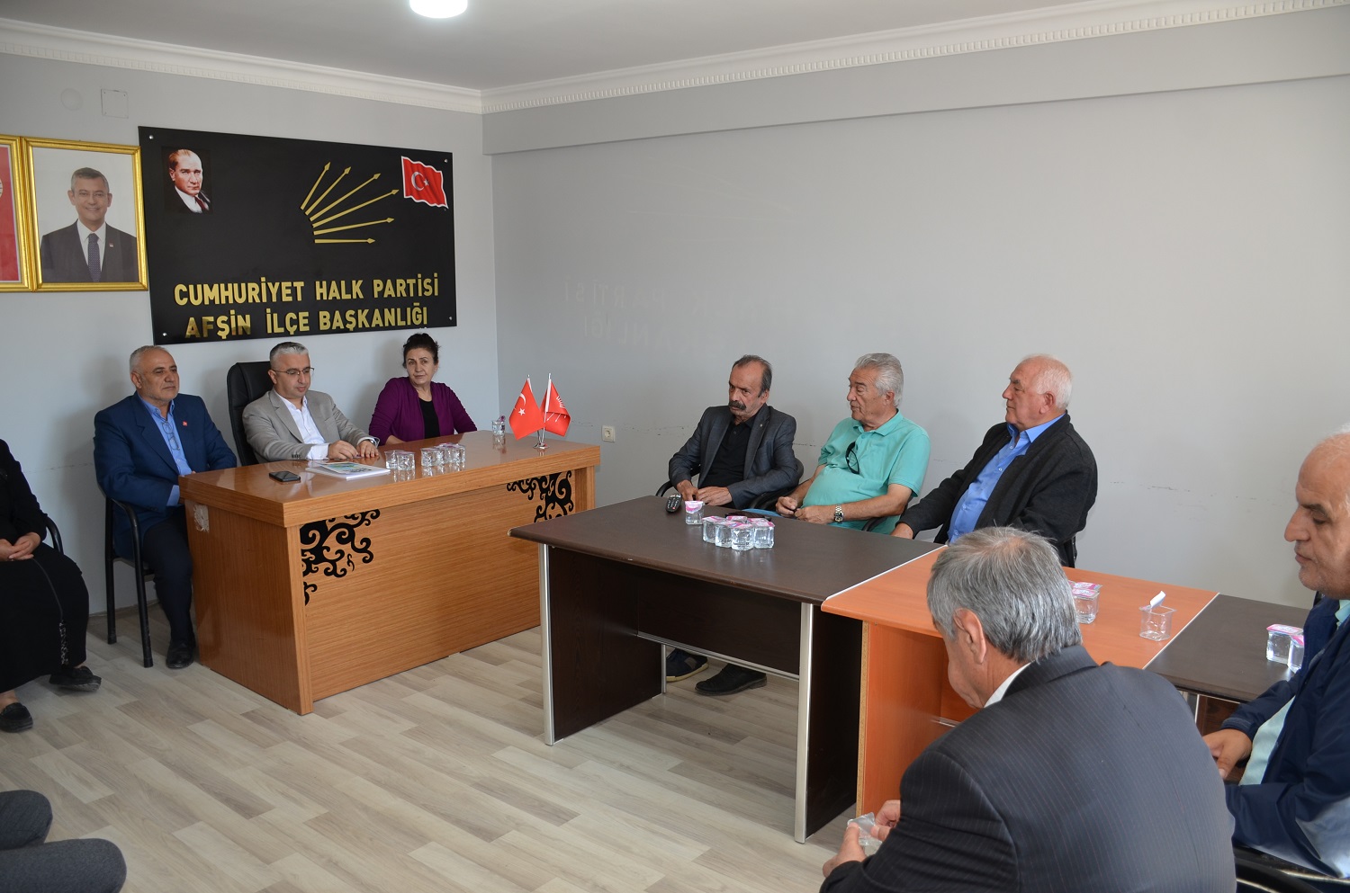 Erkan Gürbüz’den Chp Afşin İlçe Yönetimine Hayırlı Olsun Ziyareti (8)