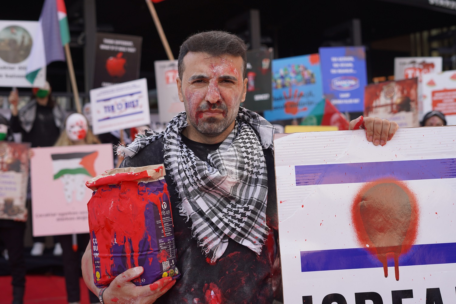 Filistin'e Destek Eylemleri Sürüyor (1)