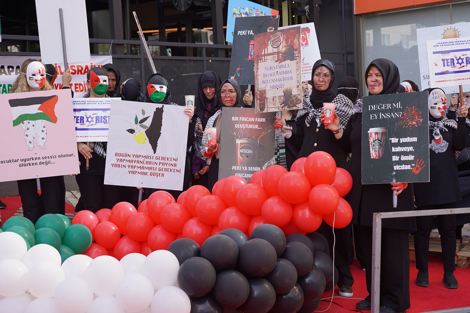 Filistin'e Destek Eylemleri Sürüyor (2)