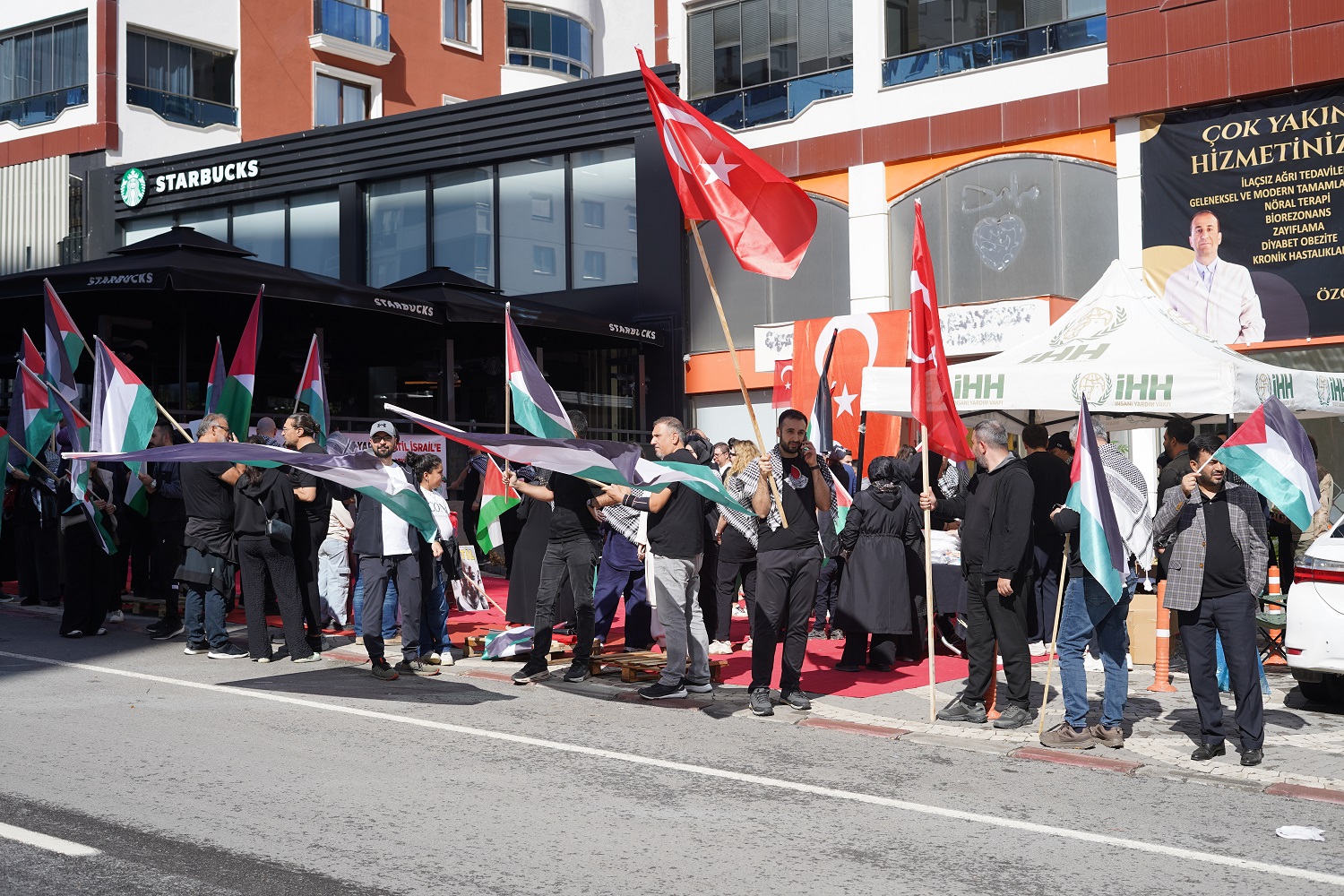 Filistin'e Destek Eylemleri Sürüyor (4)