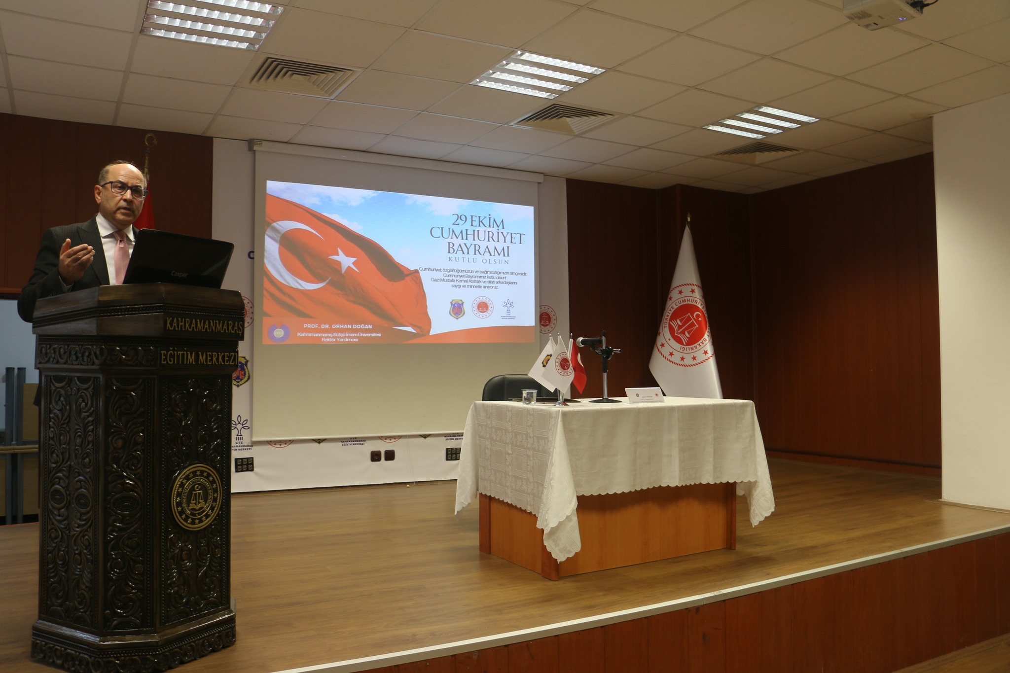 Kahramanmaraş Personel Eğitim Merkezinde “29 Ekim Cumhuriyet Bayramı” Konulu Konferans Düzenlendi3