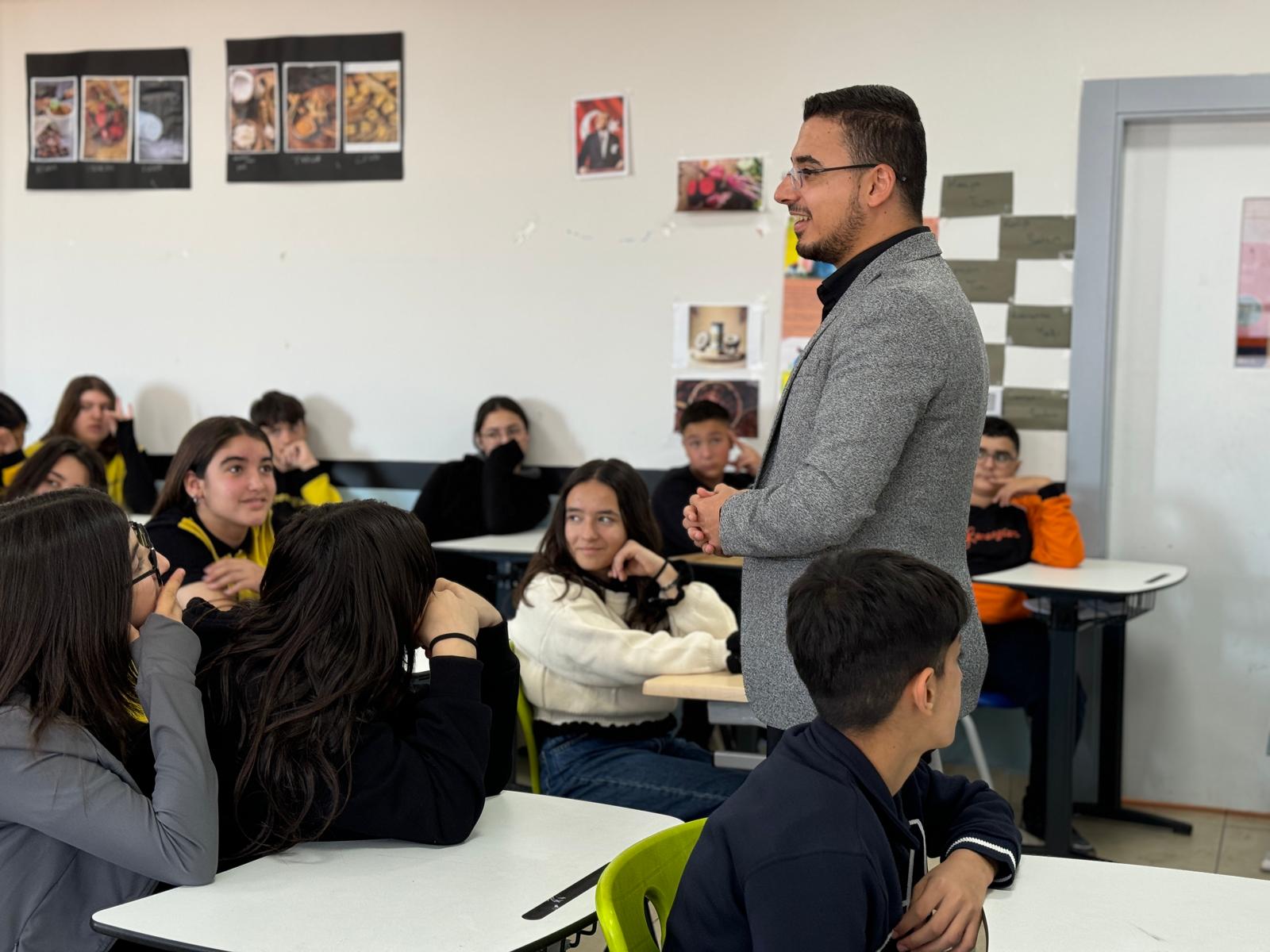 Karaoğlan Koleji’nde “Güzel Ahlak” Üzerine Anlamlı Sohbet