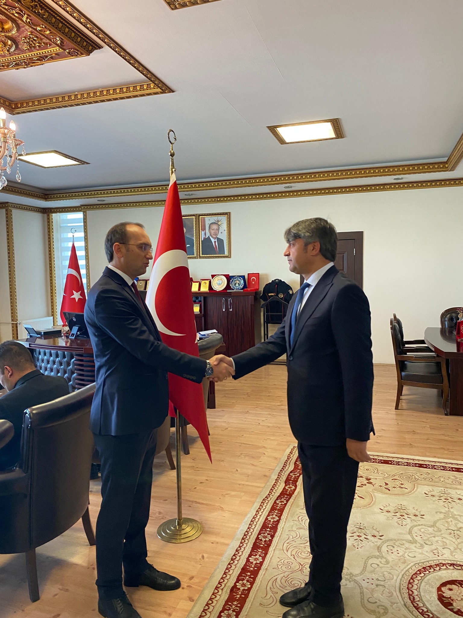 Kaymakam Sarıdoğan, Cumhuriyet Bayramı Tebriklerini Kabul Etti6