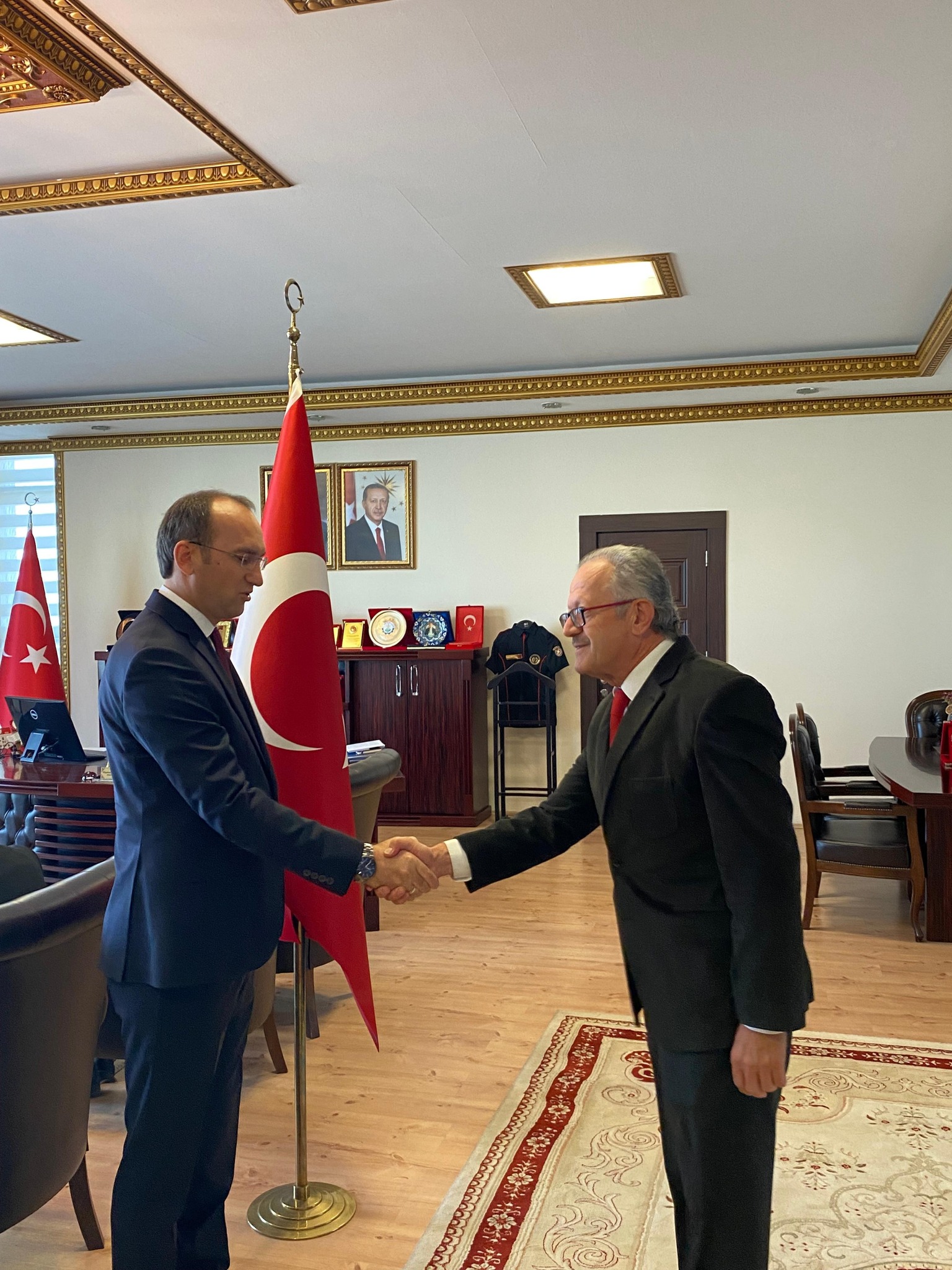 Kaymakam Sarıdoğan, Cumhuriyet Bayramı Tebriklerini Kabul Etti8