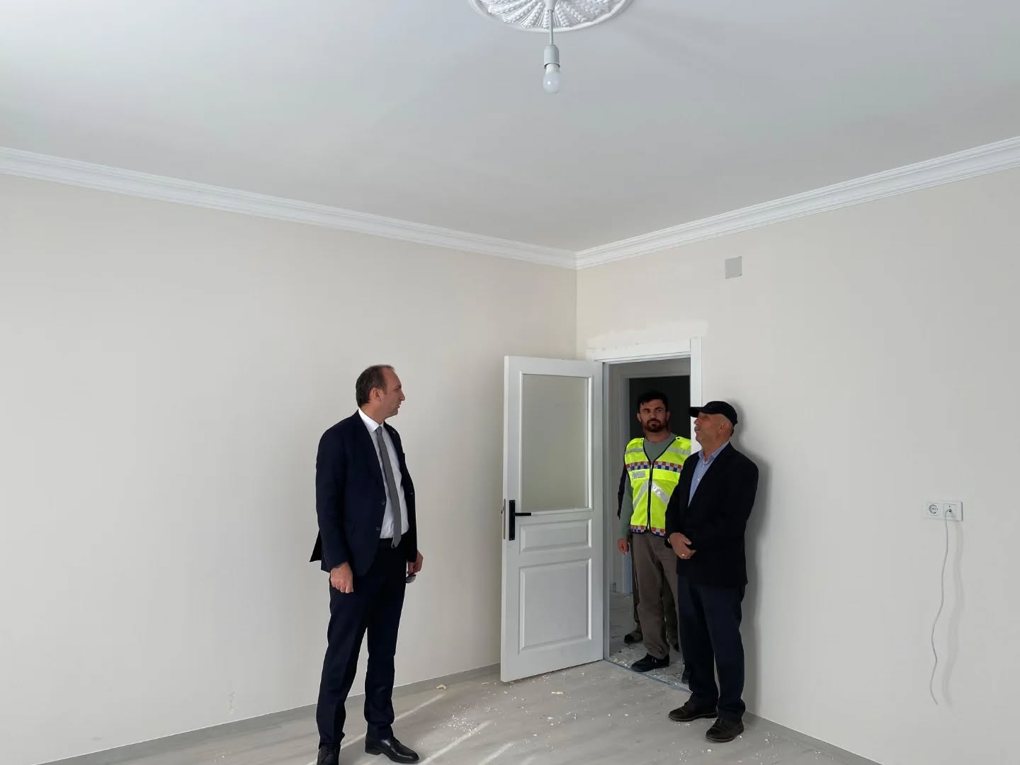 Kaymakam Sarıdoğan, Kırsal Konut Çalışmalarını İnceledi