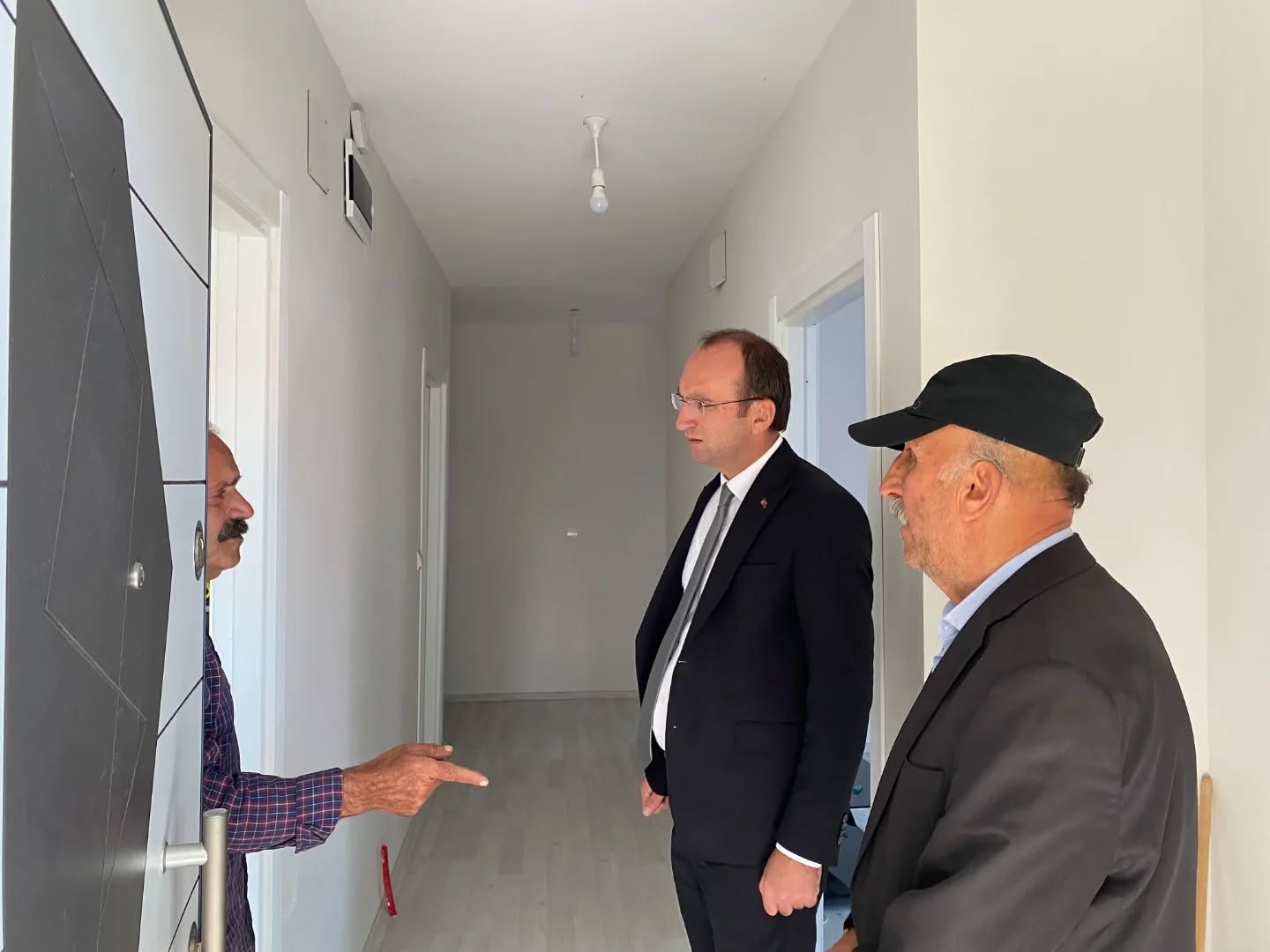 Kaymakam Sarıdoğan, Kırsal Konut Çalışmalarını İnceledi2