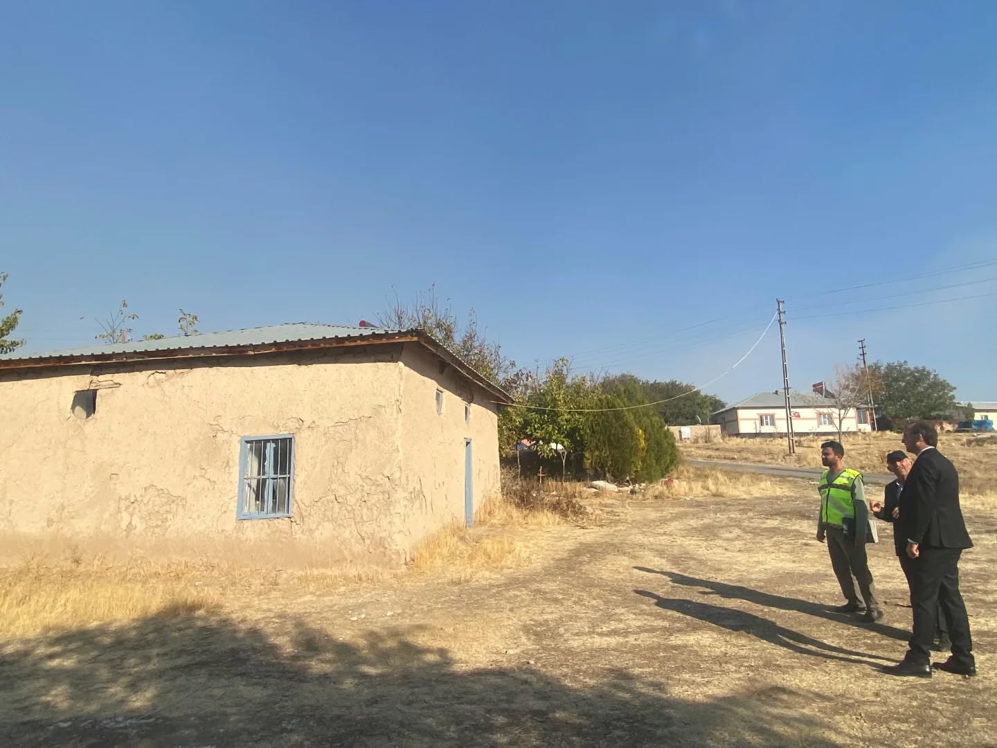 Kaymakam Sarıdoğan, Kırsal Konut Çalışmalarını İnceledi4