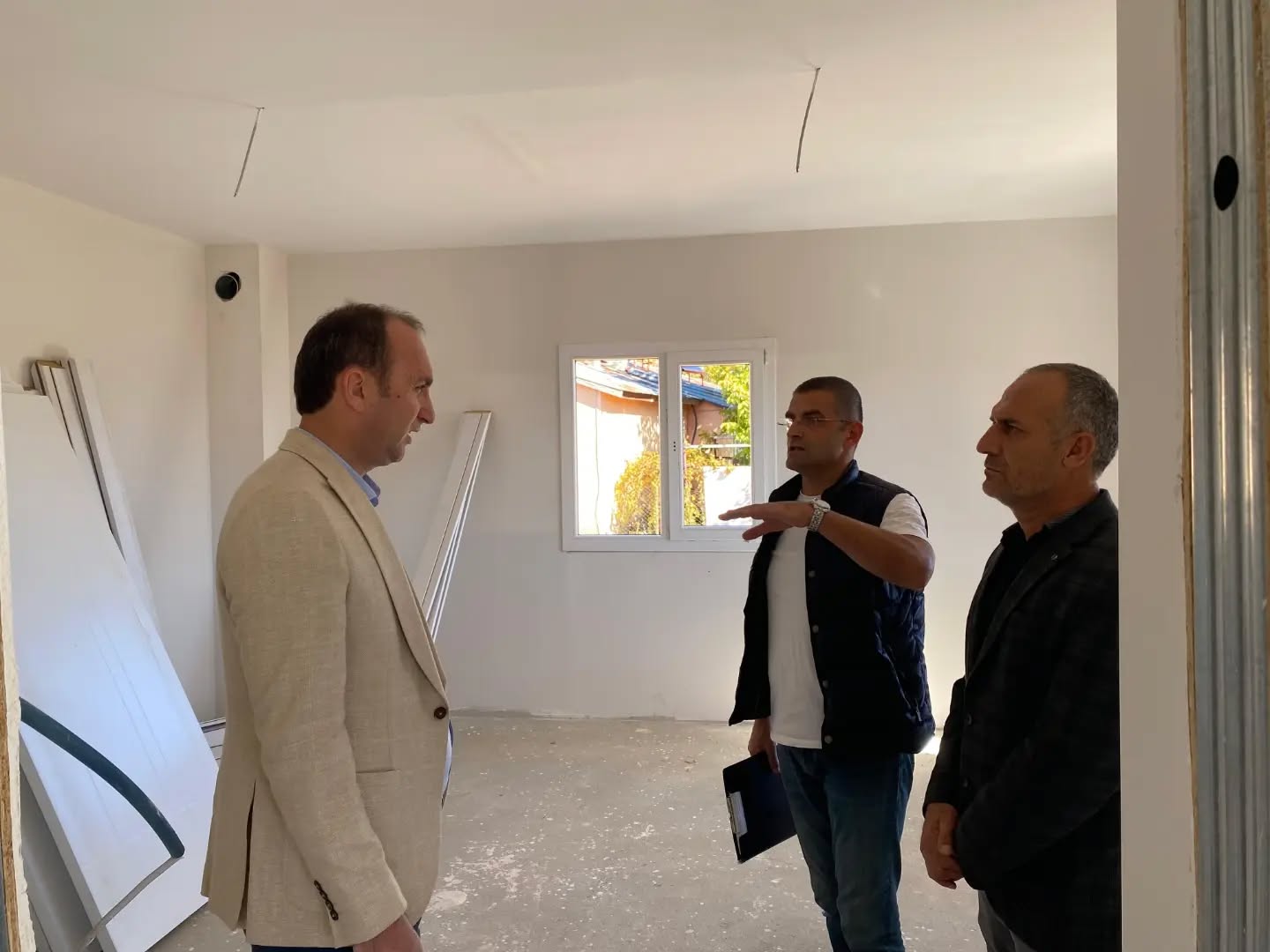 Kaymakam Sarıdoğan, Kırsal Konut Çalışmalarını Yerinde İnceledi1245