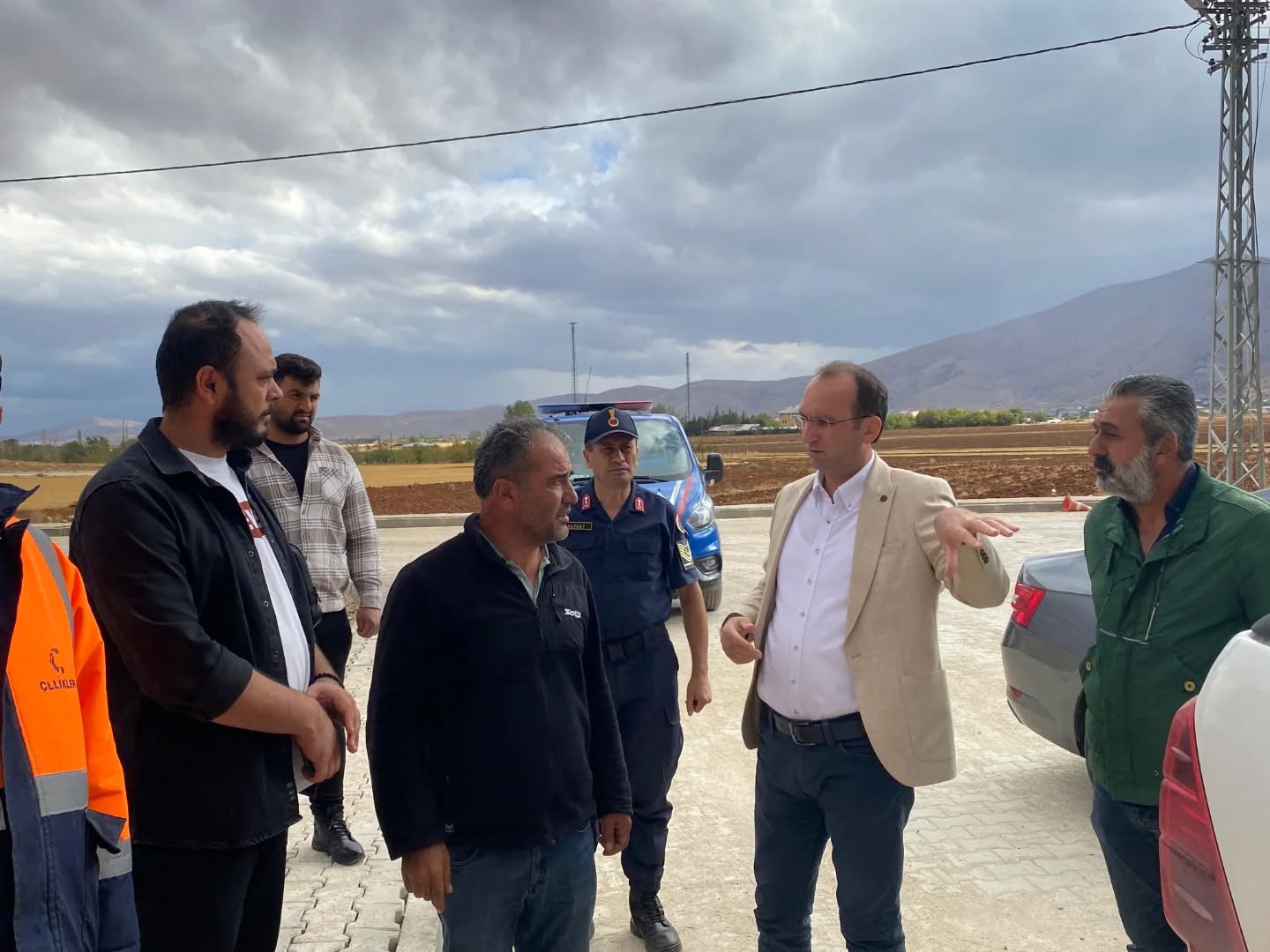 Kaymakam Sarıdoğan, Kırsal Konut Çalışmalarını Yerinde İnceledi44