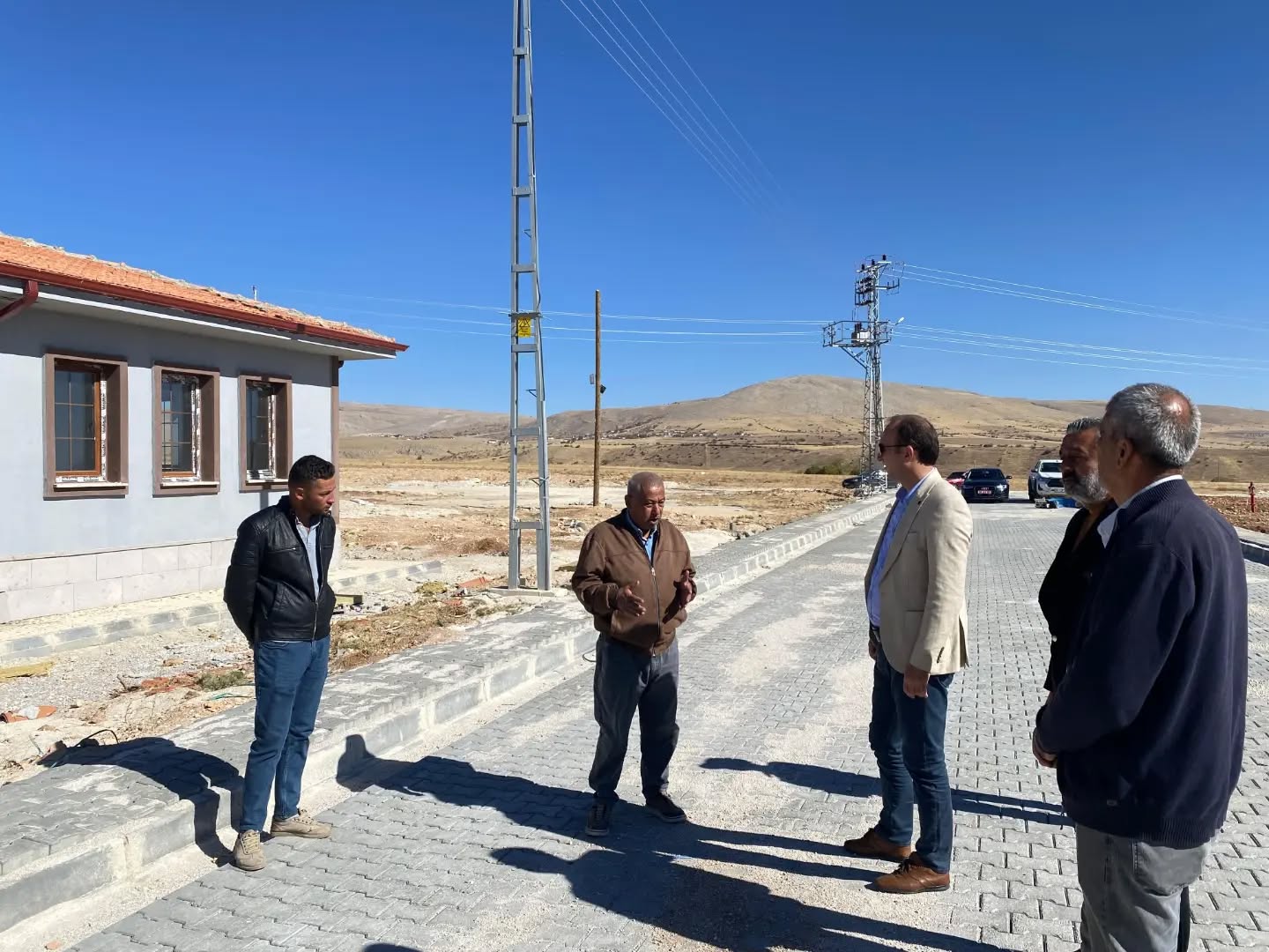 Kaymakam Sarıdoğan, Kırsal Konut Çalışmalarını Yerinde İnceledii2