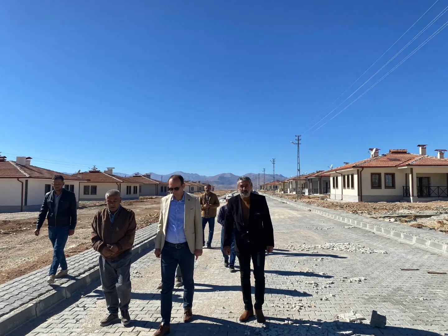 Kaymakam Sarıdoğan, Kırsal Konut Çalışmalarını Yerinde İncelediii124