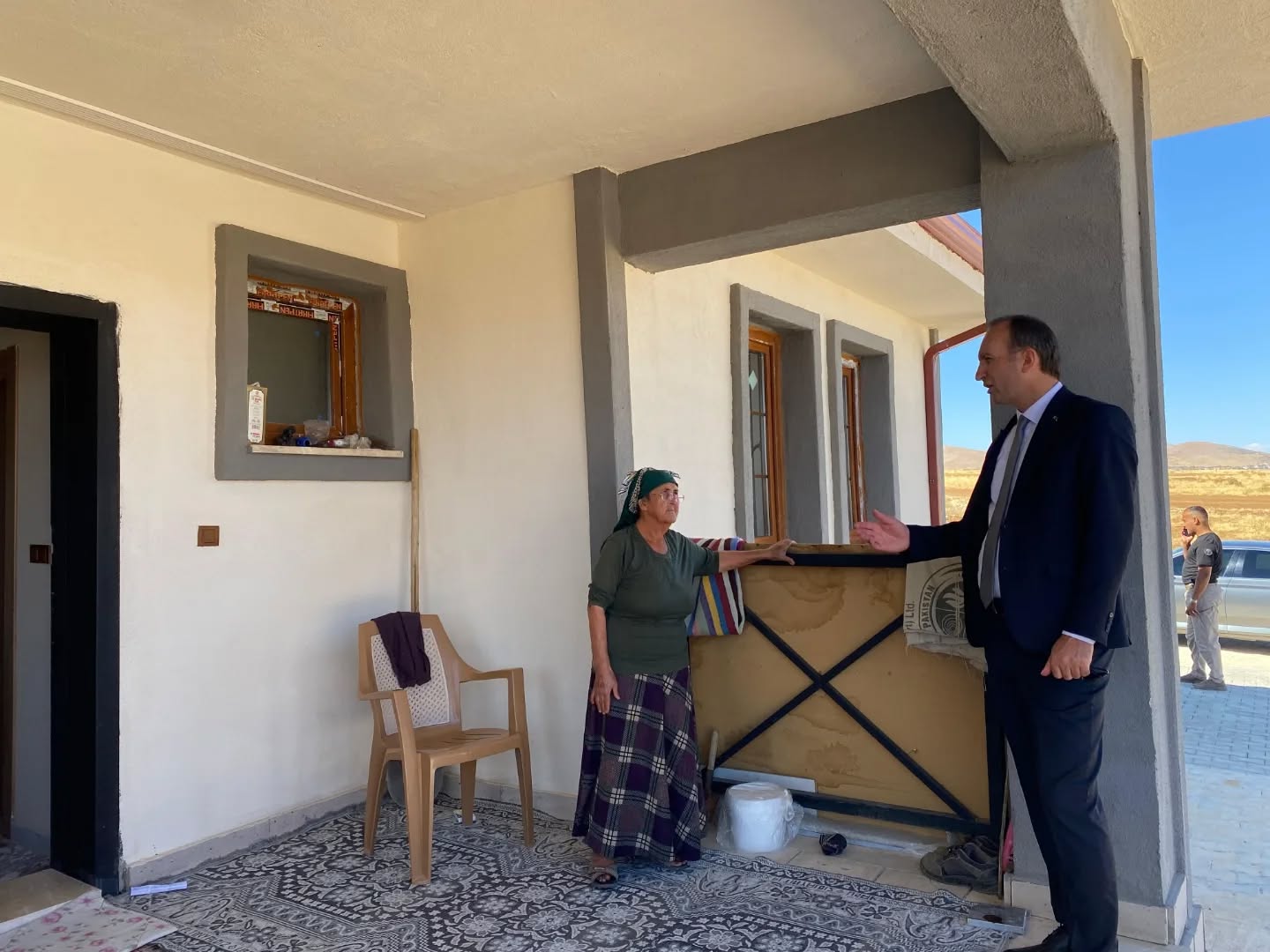 Kaymakam Sarıdoğan, Kırsal Konutlarda İncelemelerde Bulundu3