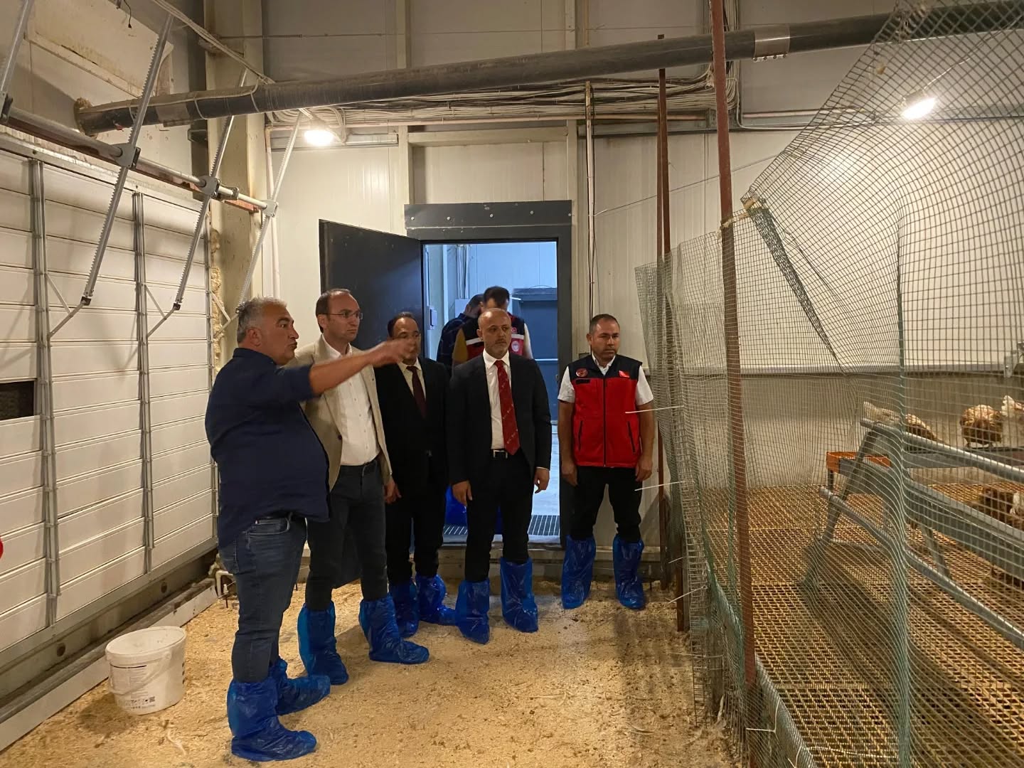 Kaymakam Sarıdoğan Ve Başkan Kıraç’tan Üretim Tesisine Ziyaret1