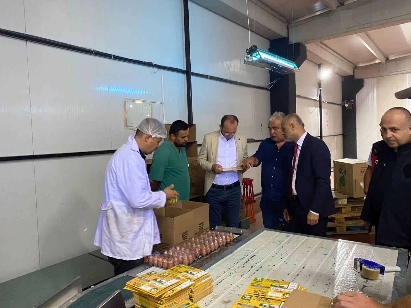 Kaymakam Sarıdoğan Ve Başkan Kıraç’tan Üretim Tesisine Ziyaret11