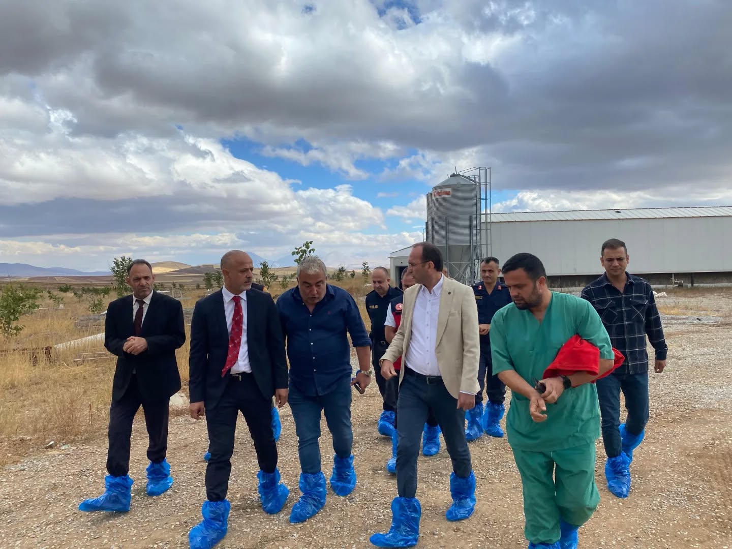 Kaymakam Sarıdoğan Ve Başkan Kıraç’tan Üretim Tesisine Ziyaret5