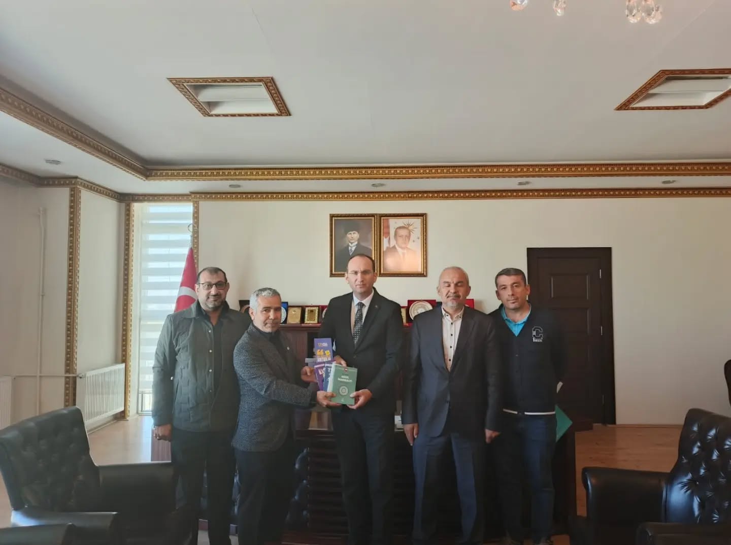Kaymakam Sarıdoğan’a Merdan Derneğinden Ziyaret1