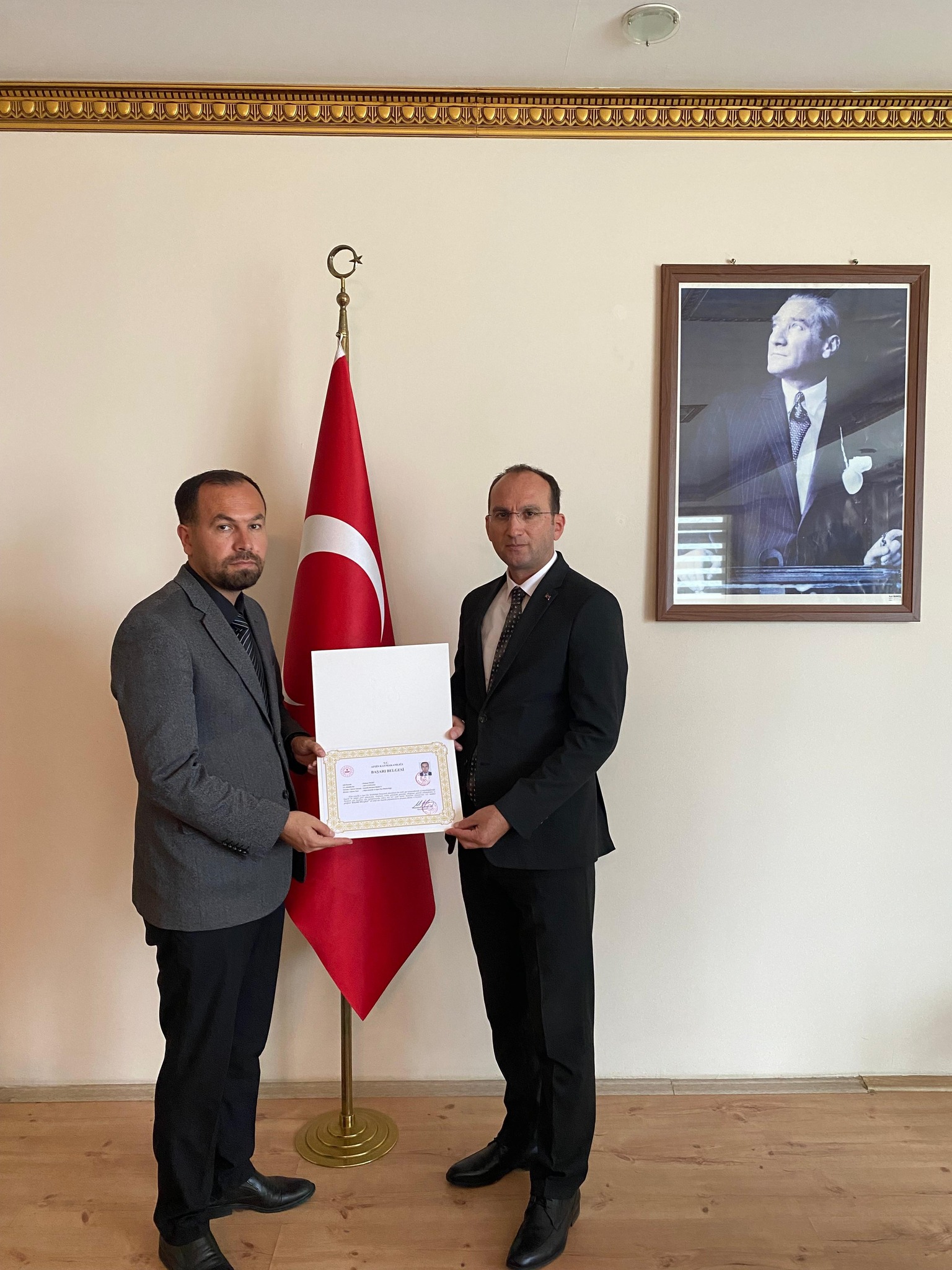 Kaymakam Sarıdoğan’dan Gençlik Ve Spor İlçe Müdürlüğü Personeline Teşekkür1