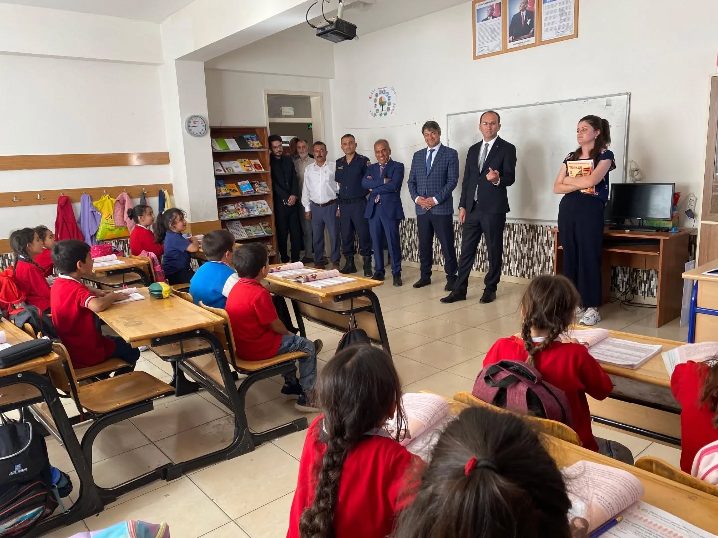 Kaymakam Sarıdoğan’dan Hüyüklü İlkokulu Ve Ortaokulu’na Ziyaret4