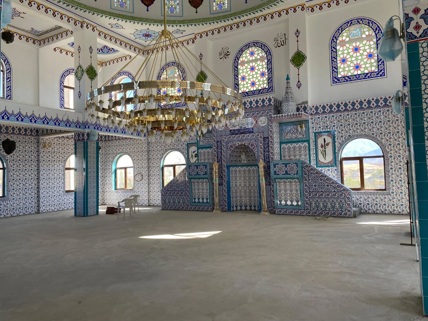 Kaymakam Sarıdoğan’dan, Hüyüklü Merkez Camii İnşaatına Ziyaret3