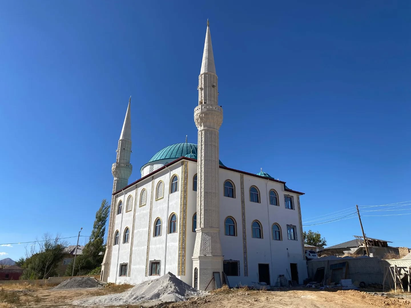Kaymakam Sarıdoğan’dan, Hüyüklü Merkez Camii İnşaatına Ziyaret4