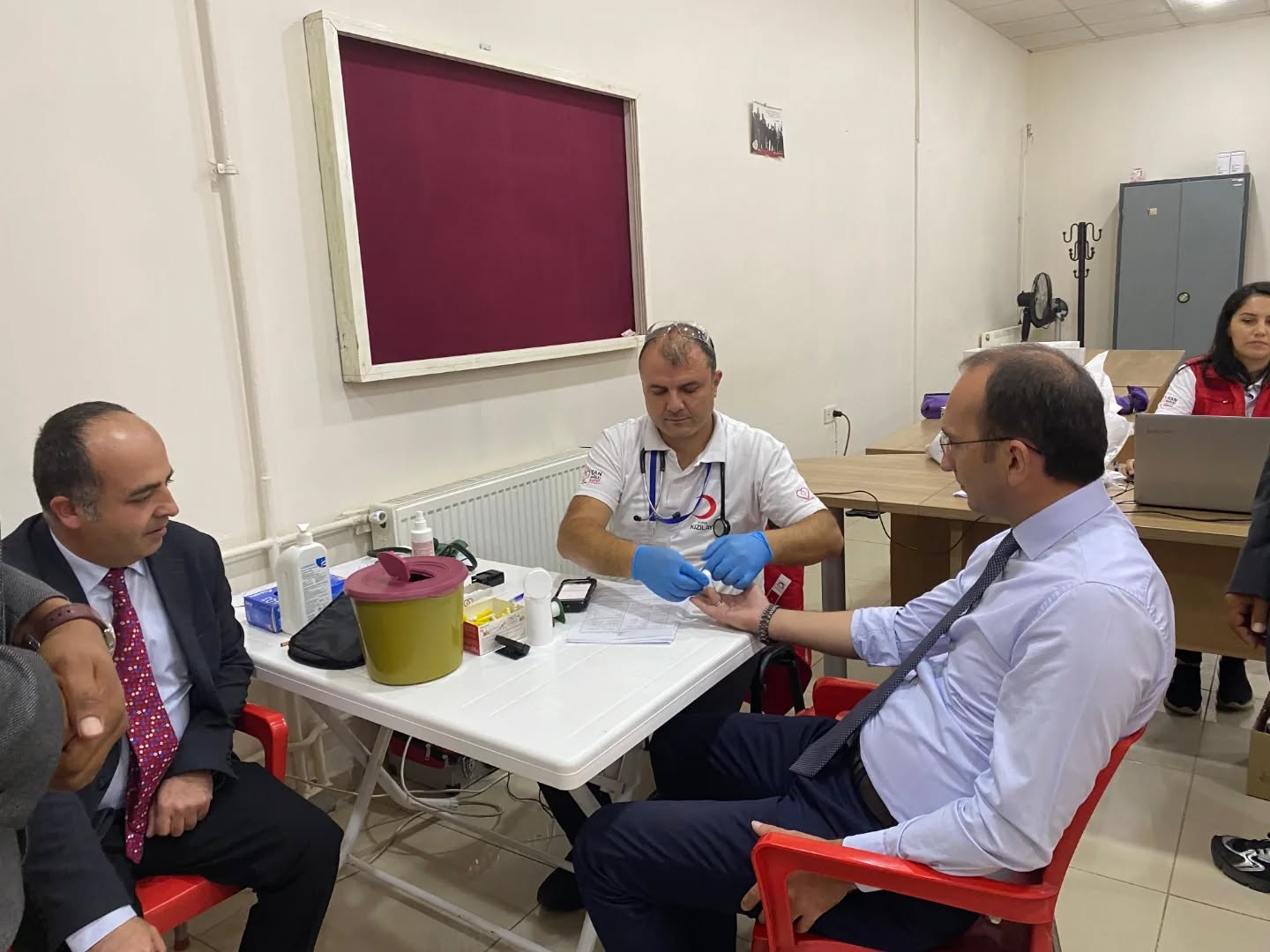 Kaymakam Sarıdoğan’dan Kan Bağışına Destek