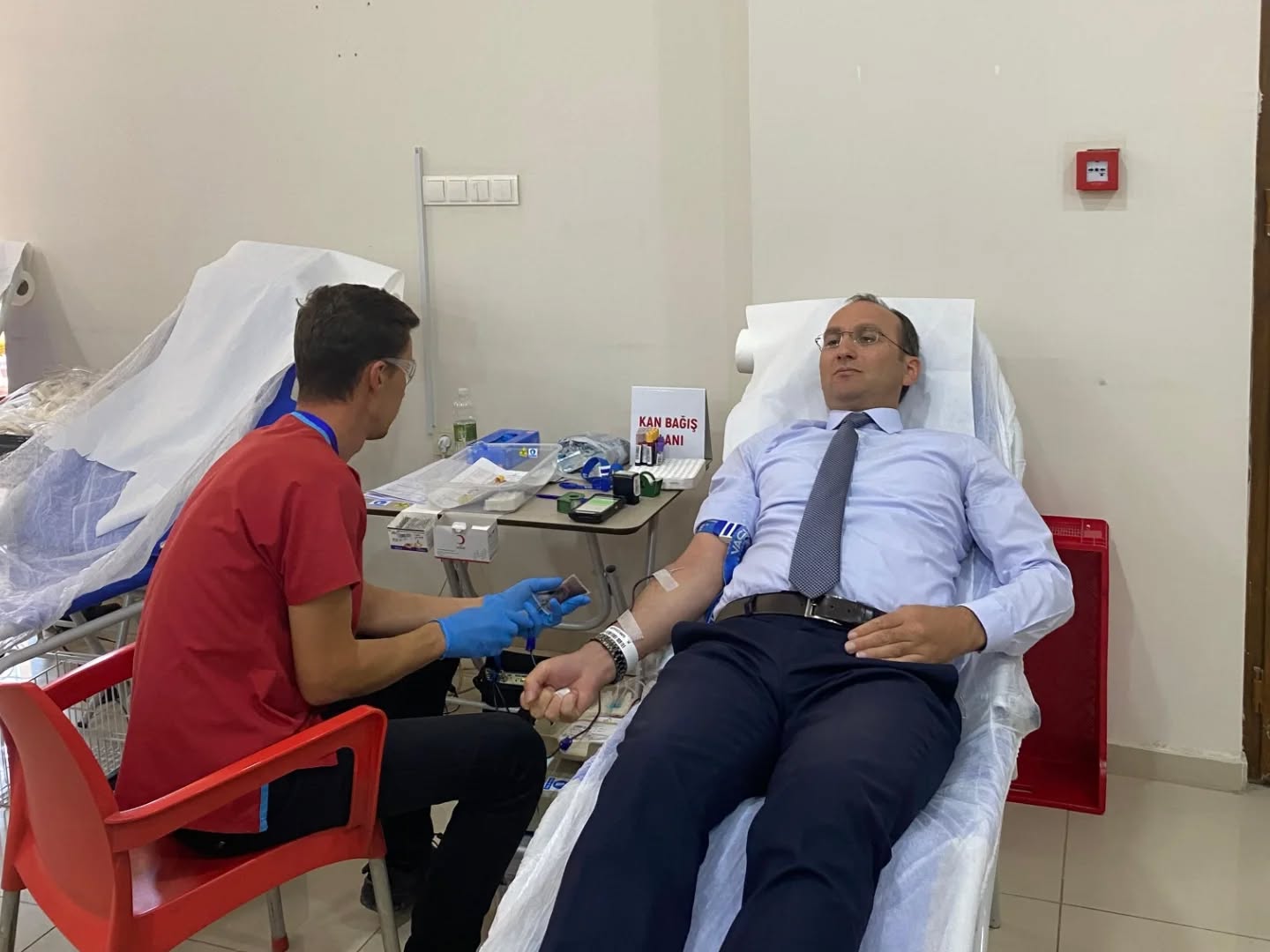 Kaymakam Sarıdoğan’dan Kan Bağışına Destek2