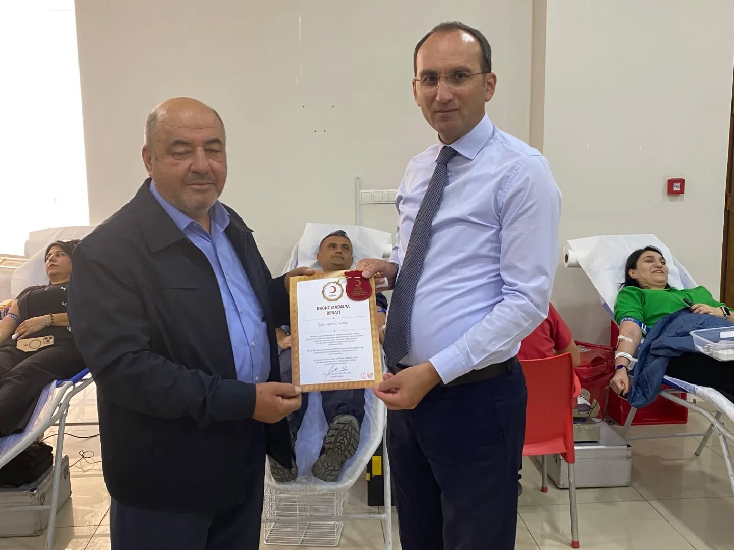 Kaymakam Sarıdoğan’dan Kan Bağışına Destek3