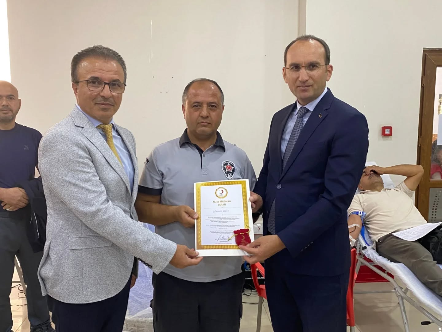 Kaymakam Sarıdoğan’dan Kan Bağışına Destek4