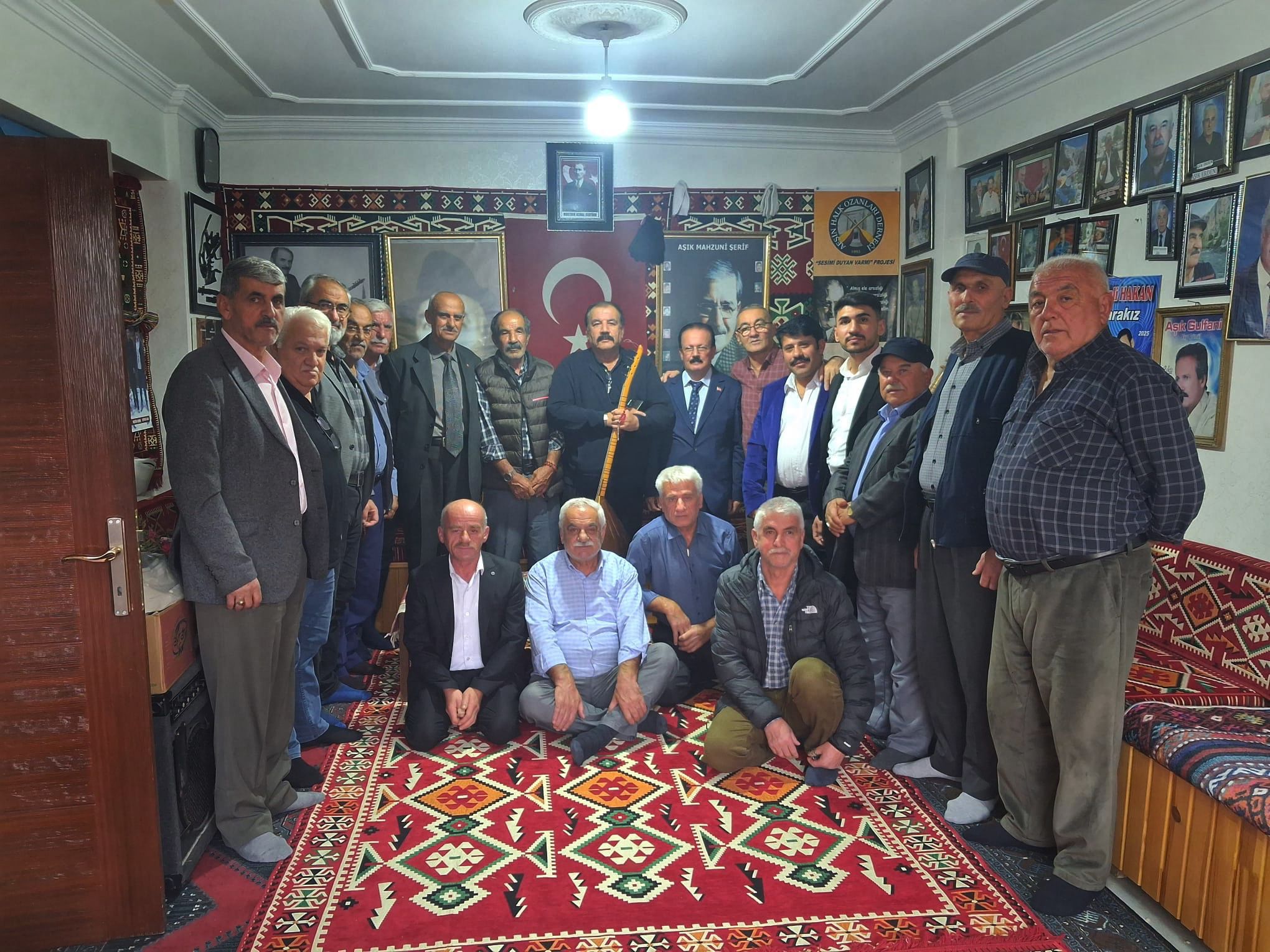 Kayseri Ozanlar Derneği’nden Afşin Ozanlar Derneği’ne İadeyi Ziyaret