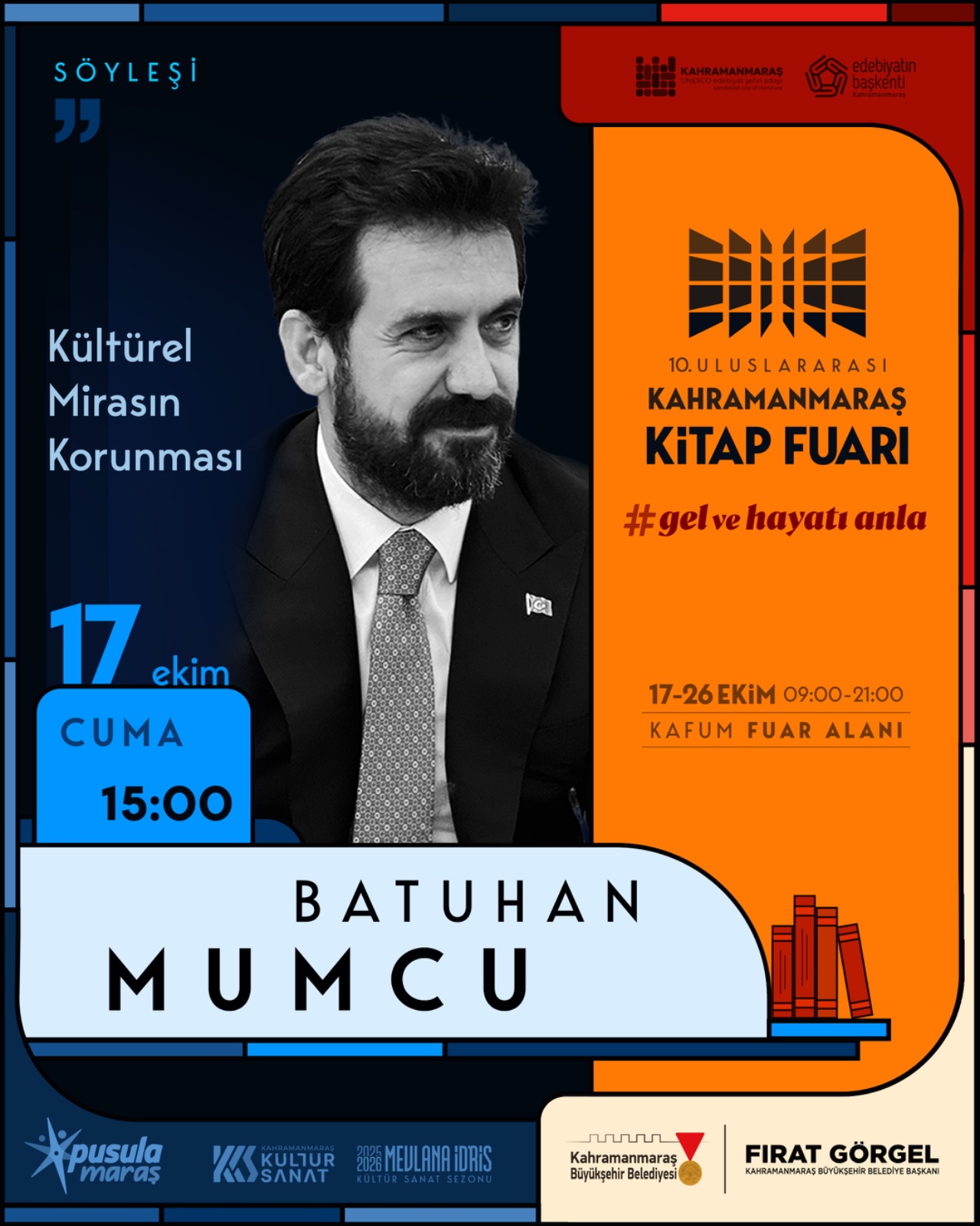 Kitap Fuarı’nın İlk Gününde 3 Değerli İsim Kültür Sanat Dostlarıyla Buluşacak (3)