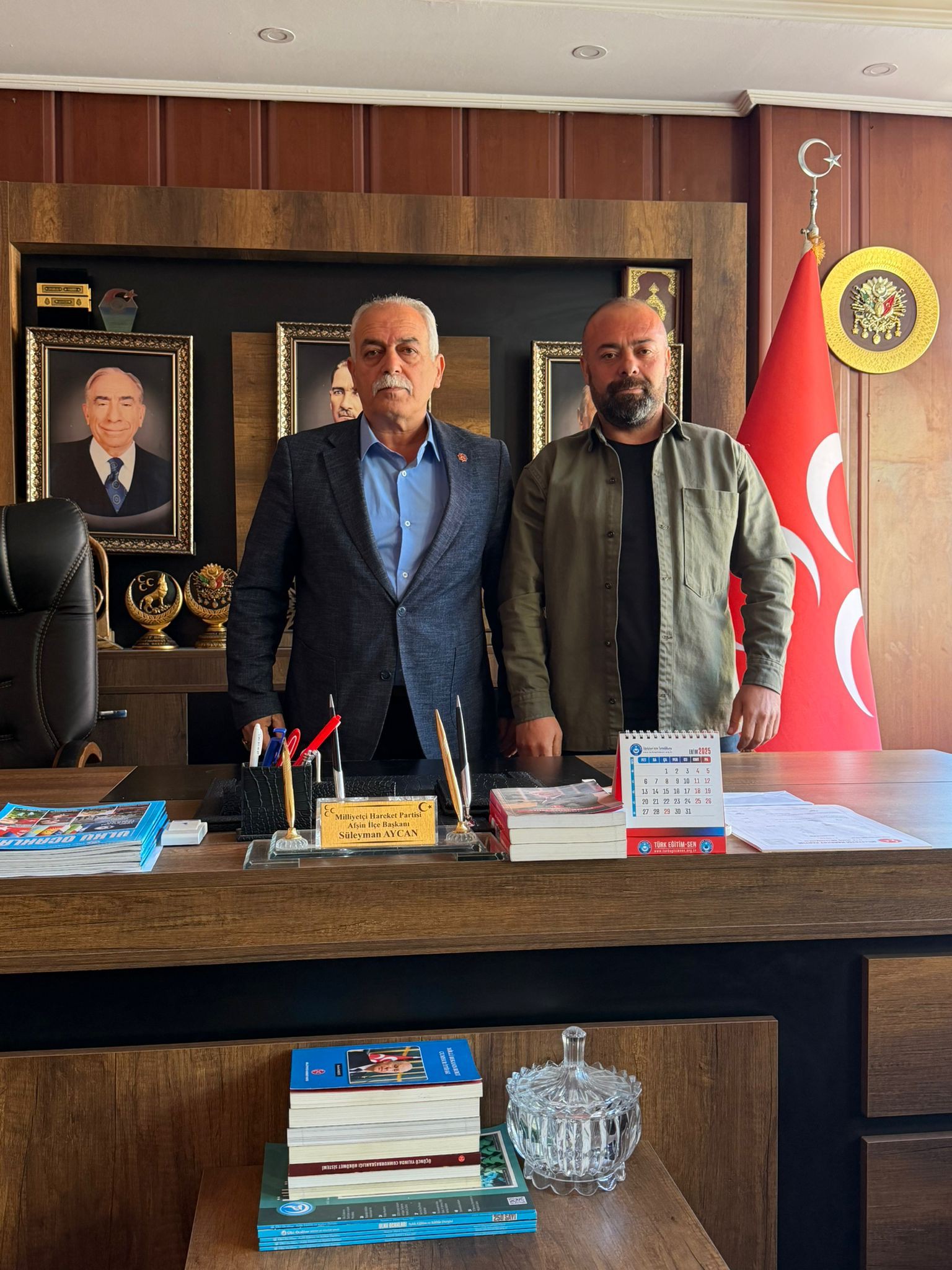 Mhp Afşin İlçe Teşkilatına Ziyaretler Devam Ediyor