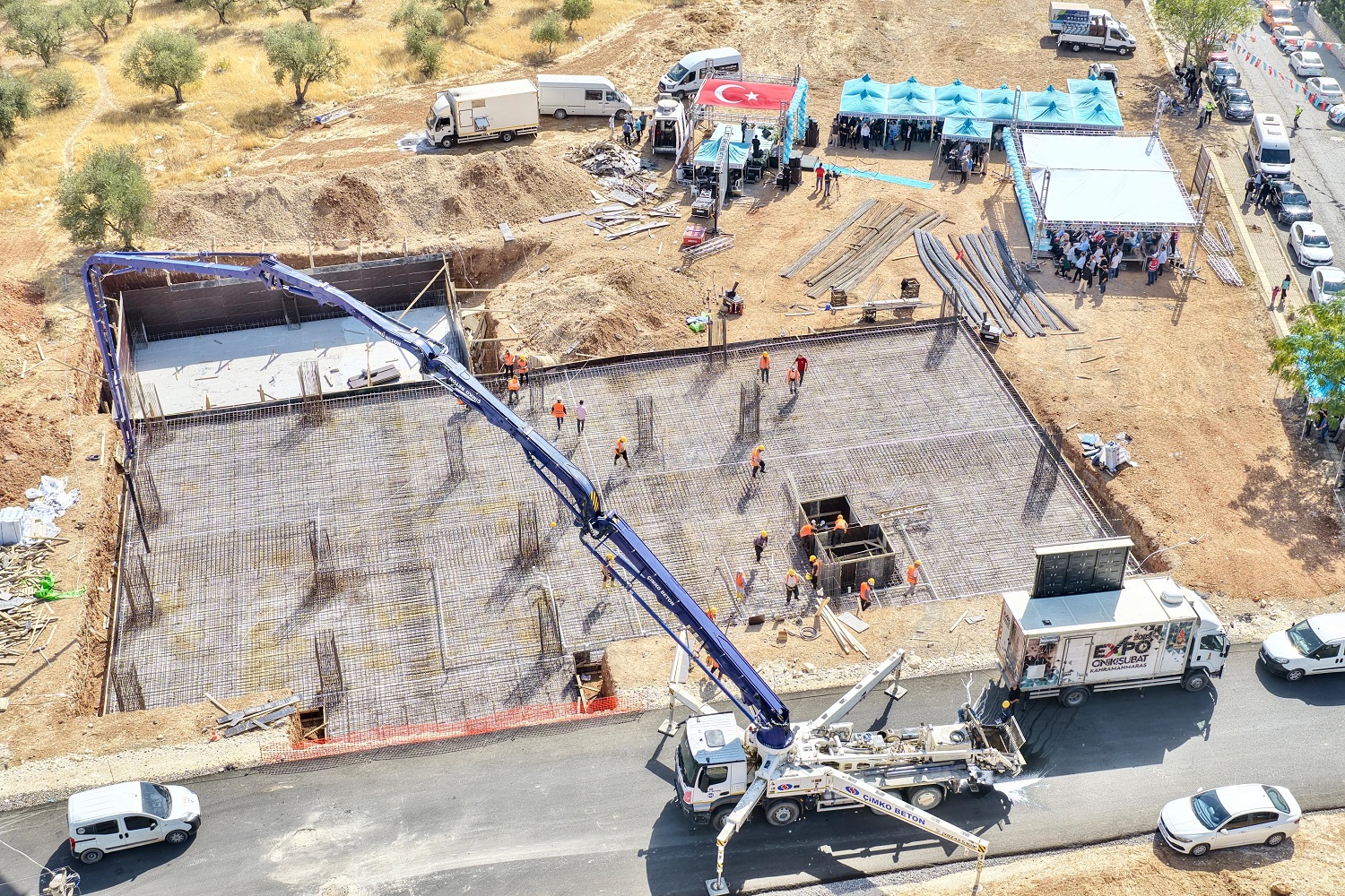 Onikişubat’ta Tarihi Gün Bir Günde 4 Dev Yatırımın Temeli Atıldı (3)