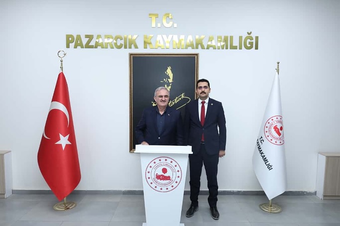 Pazarcık Kaymakamlığına Ziyaret1