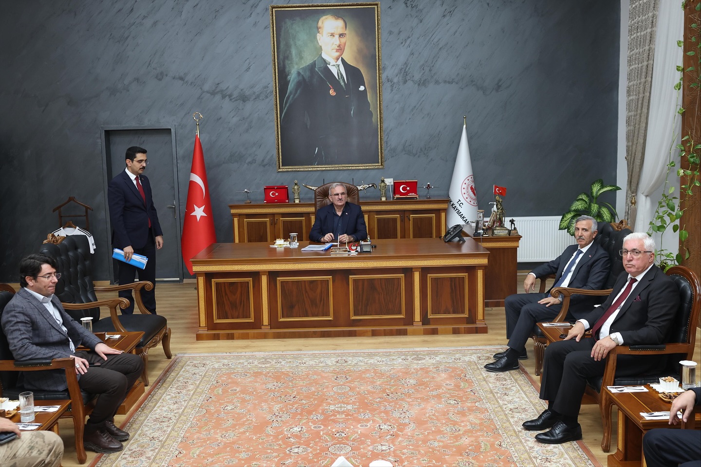 Pazarcık Kaymakamlığına Ziyaret2