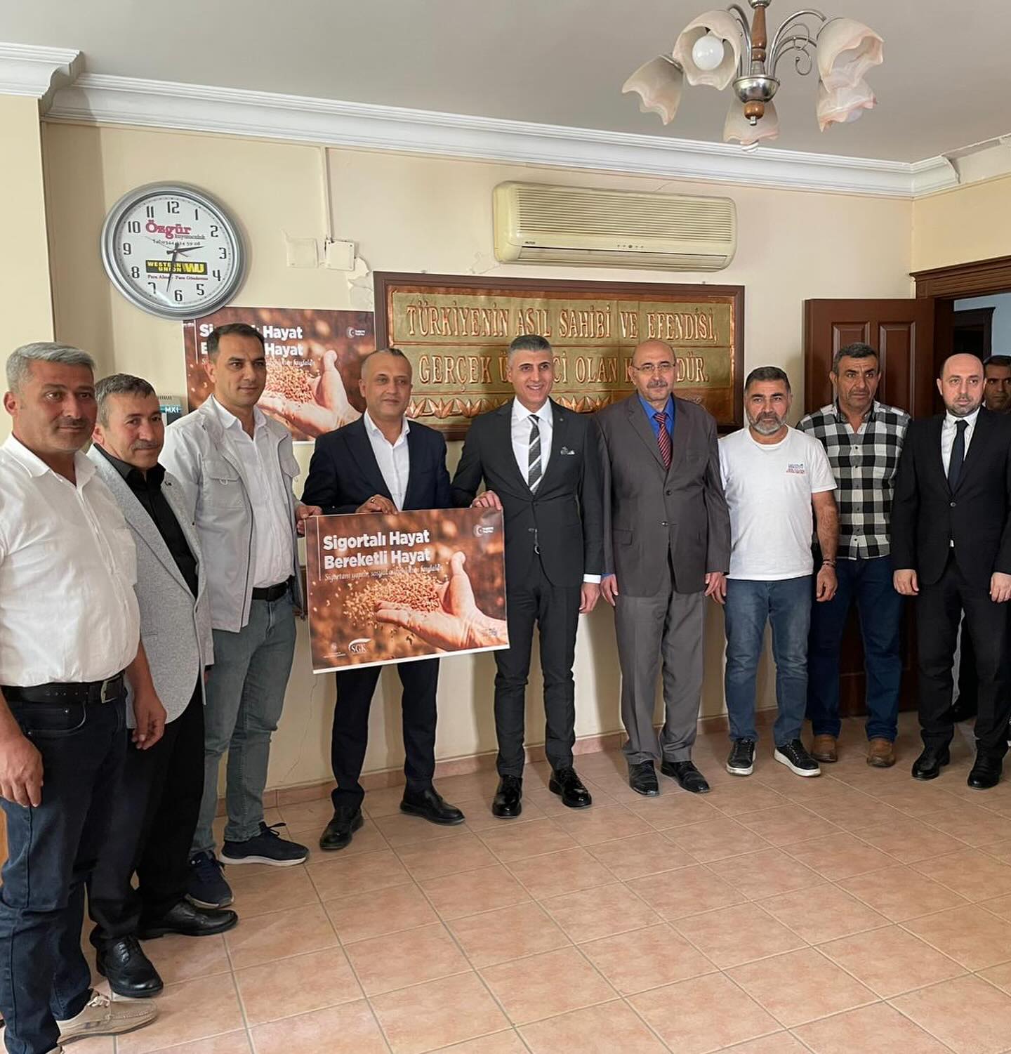 Sgk İl Müdürü Hüseyin Karaoğlan’dan Ziraat Odası’na Ziyaret1