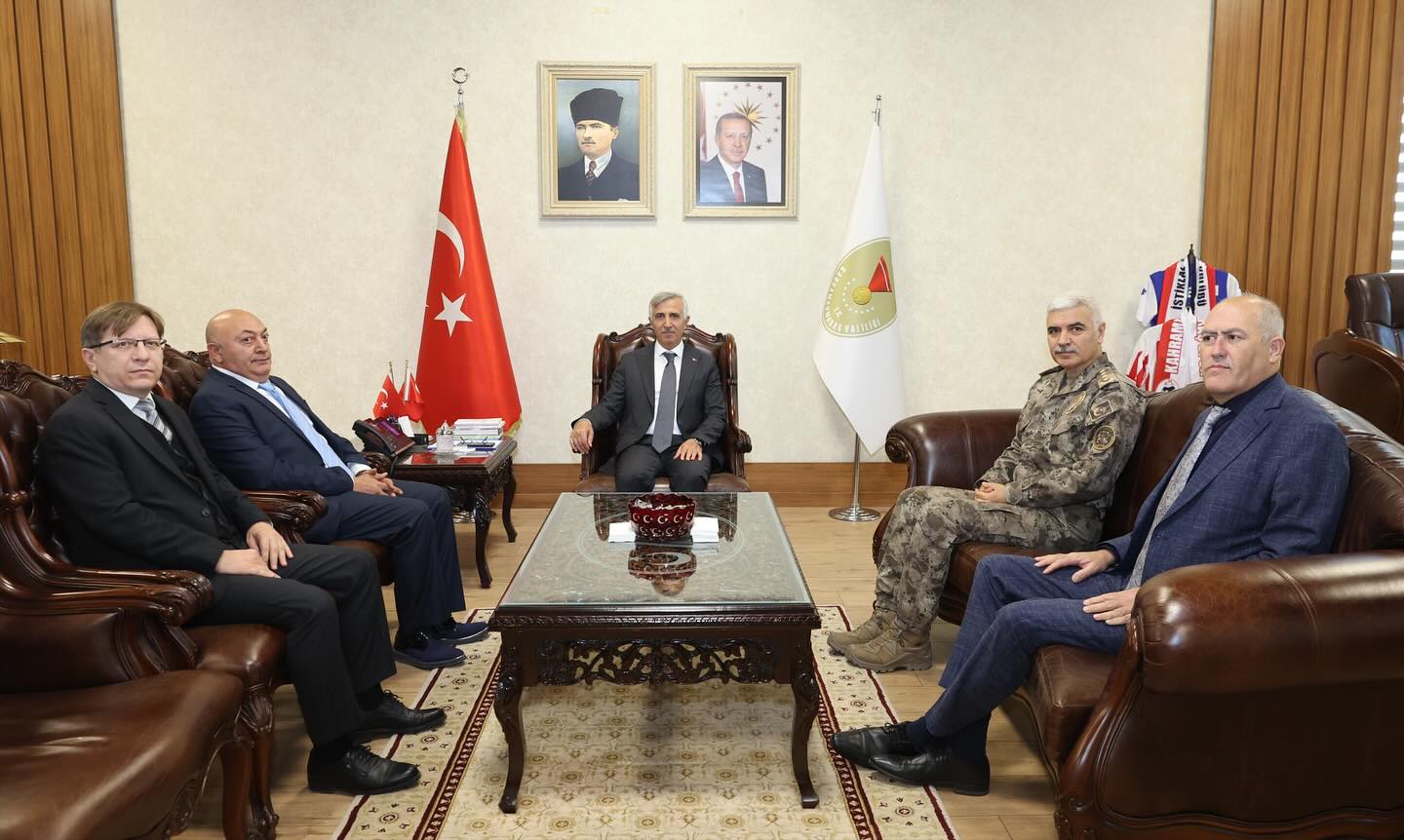 Vali Mükerrem Ünlüer’e Ziyaretler Devam Ediyor (1)-1