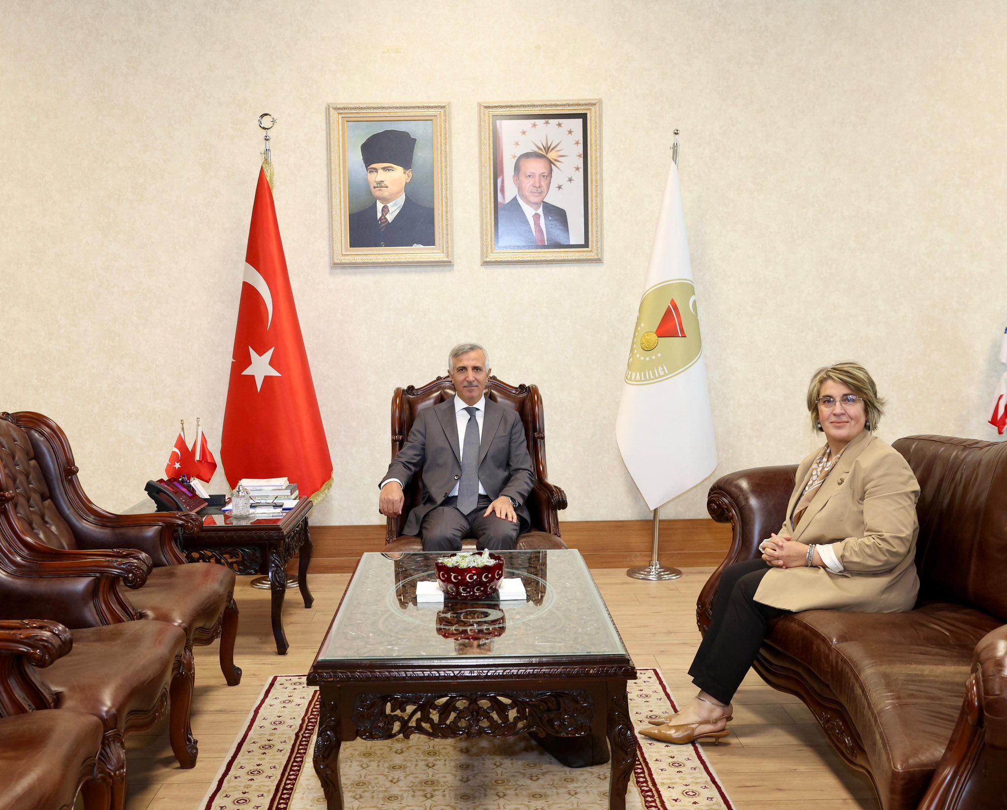 Vali Mükerrem Ünlüer’e Ziyaretler Sürüyor1