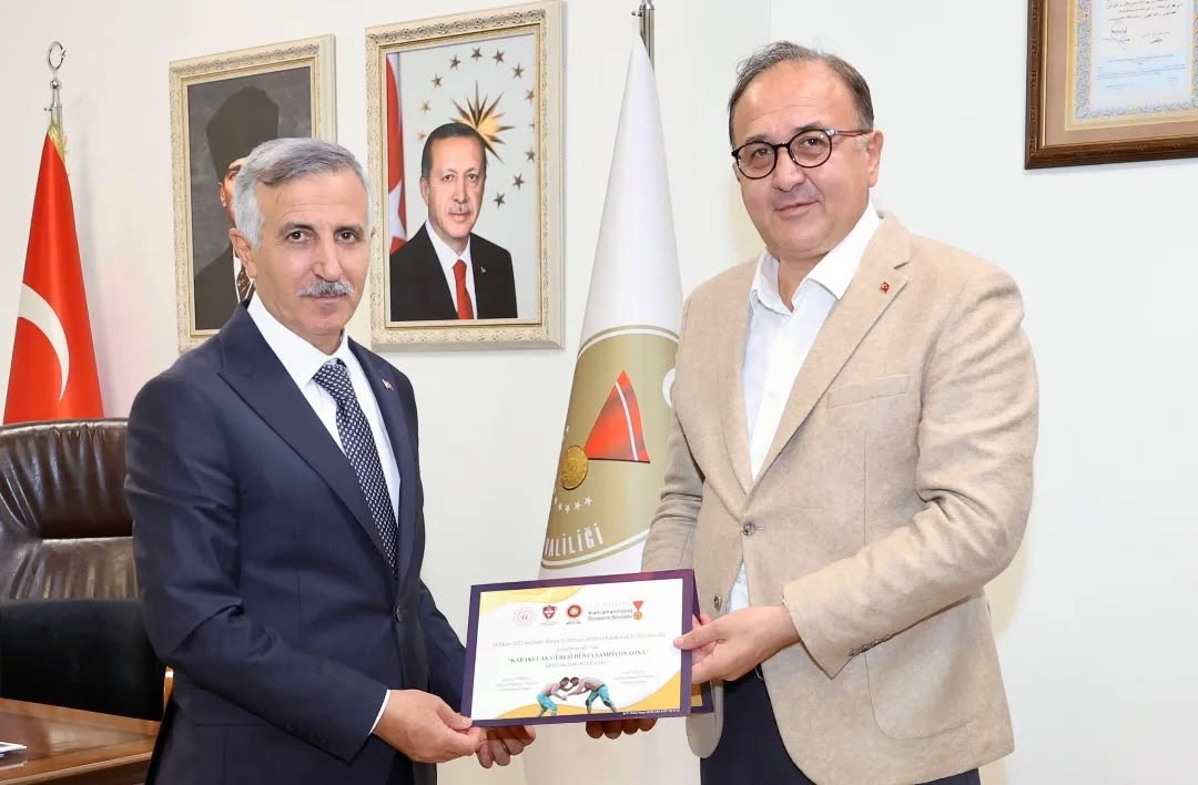 Vali Ünlüer, Karakucak Dünya Güreş Şampiyonası Hazırlıklarını Değerlendirdi1