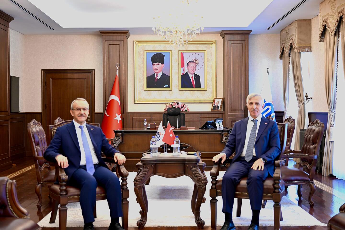 Vali Ünlüer'den Malatya Valisi Yavuz’a Ziyaret2