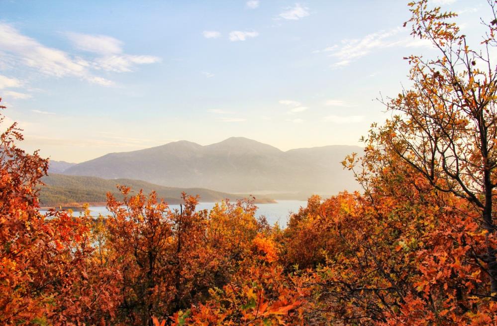 Adatepe Barajı Etrafında Kartpostallık Görüntüler Oluştu 2