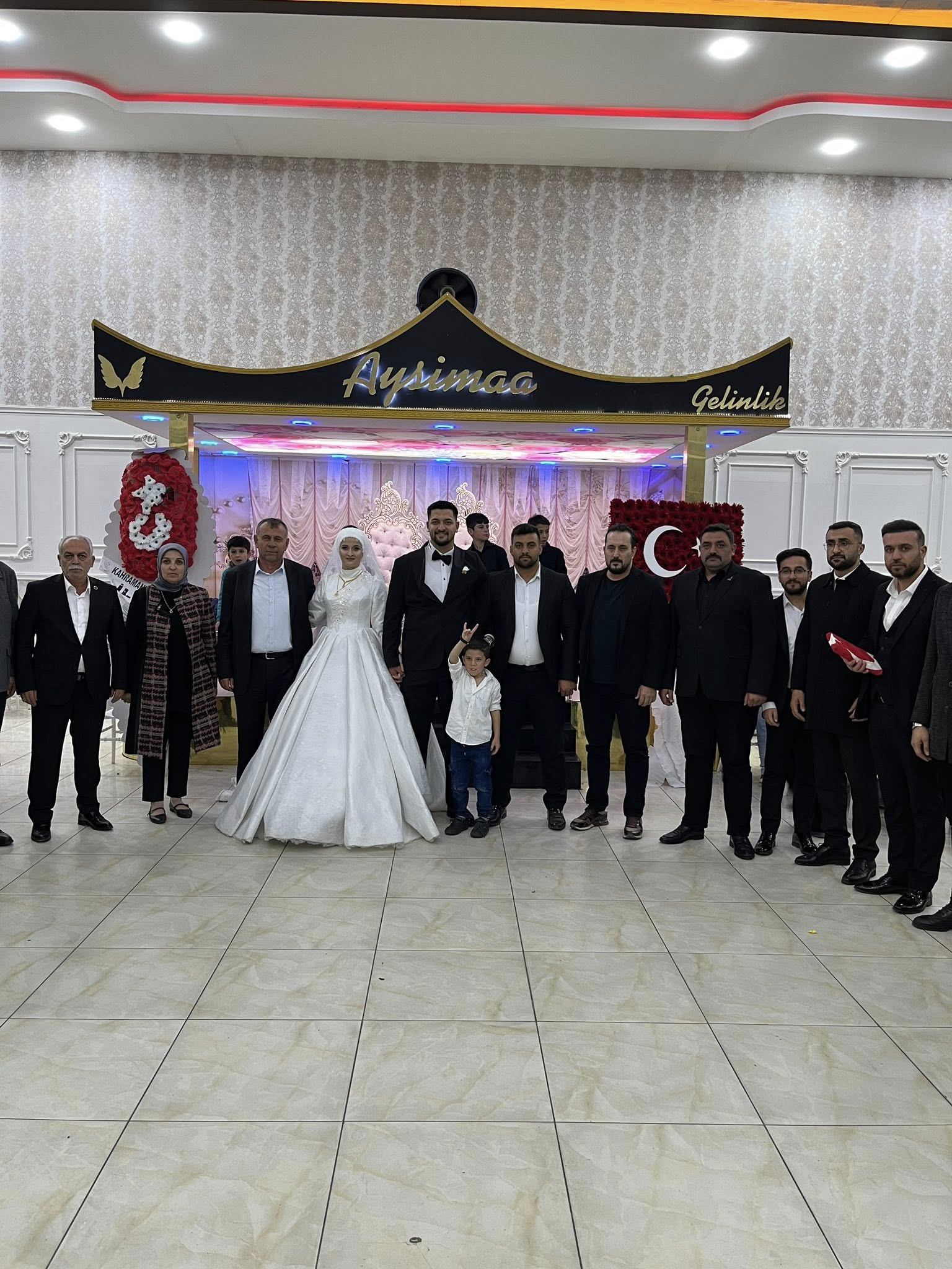 Afşin Ülkü Ocaklarından, Sinop İl Başkanı Aydemir’in Düğün Merasimine Katılım