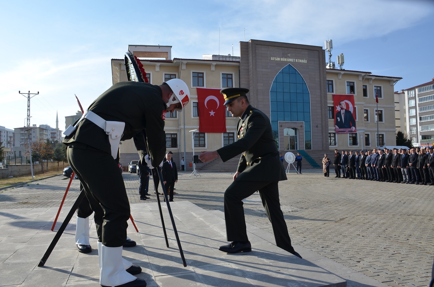Afşin’de 10 Kasım’da Hayat Bir Kez Daha Durdu (15)