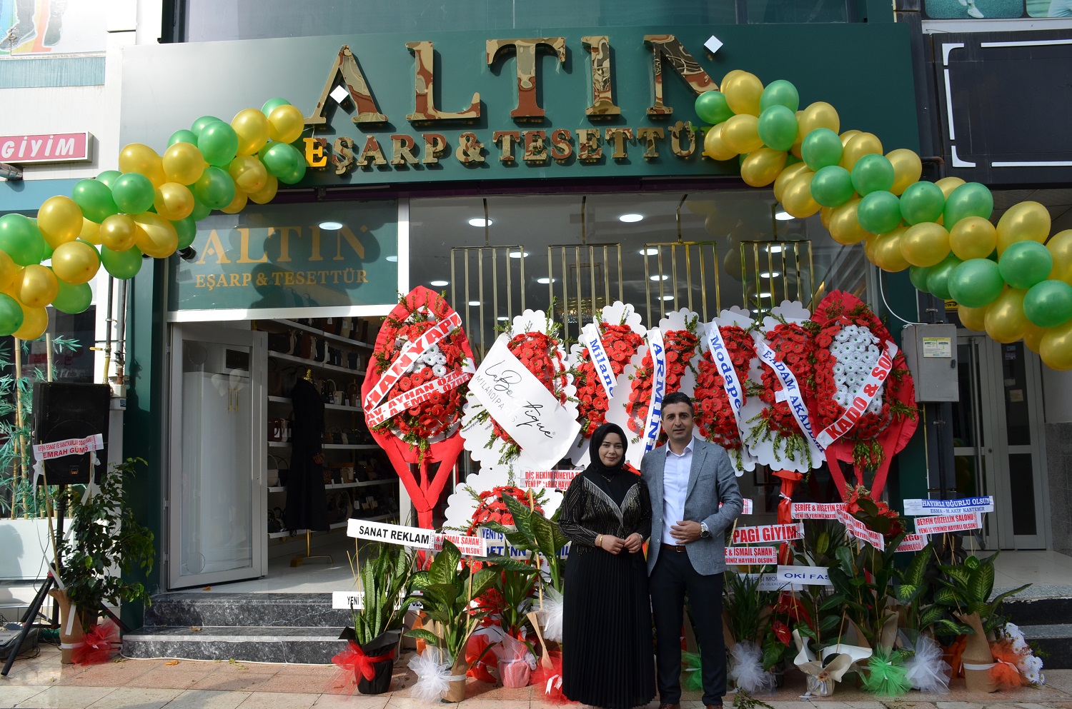 Afşin’de Altın Eşarp Ve Tesettür Hizmete Açıldı (9)