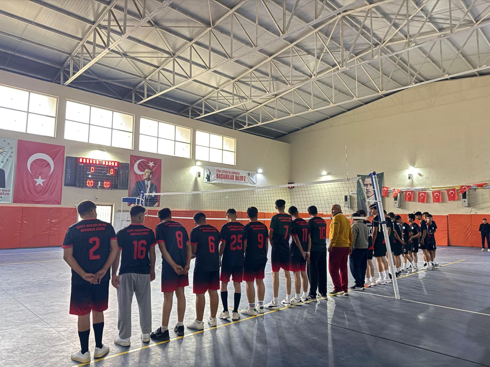 Afşin’de Gençler Erkek Voleybol Müsabakaları Sona Erdi Şampiyon Afşin Fen Lisesi6