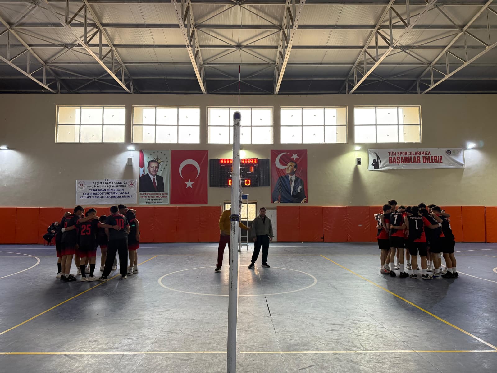 Afşin’de Gençler Erkek Voleybol Müsabakaları Sona Erdi Şampiyon Afşin Fen Lisesi7
